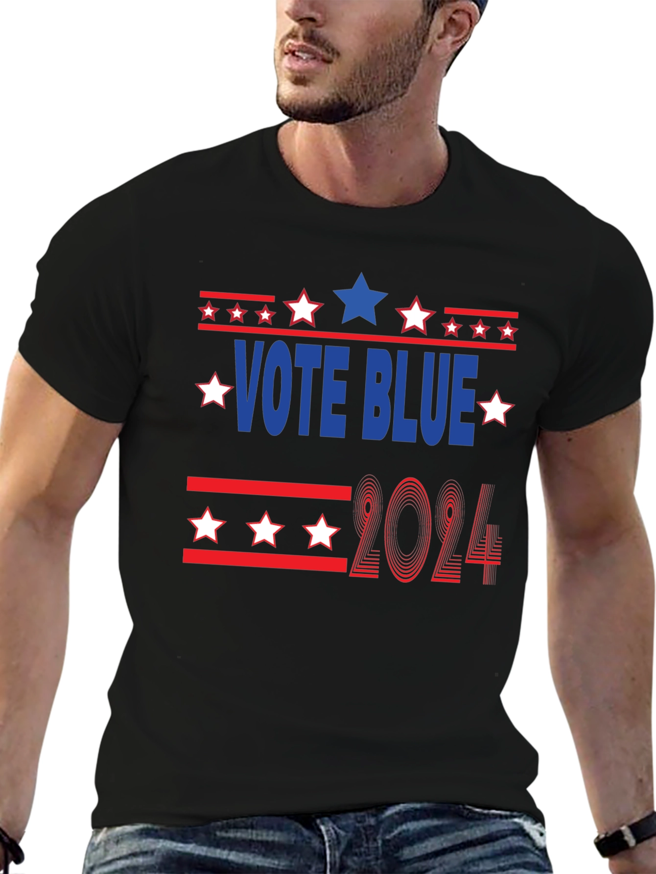 Vote Blue 2024 Graphic Tee