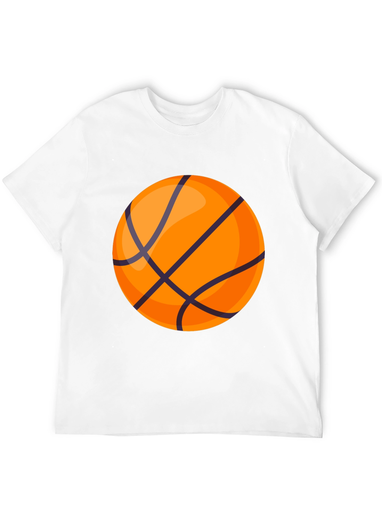 Basketball Graphic Black T-Shirt