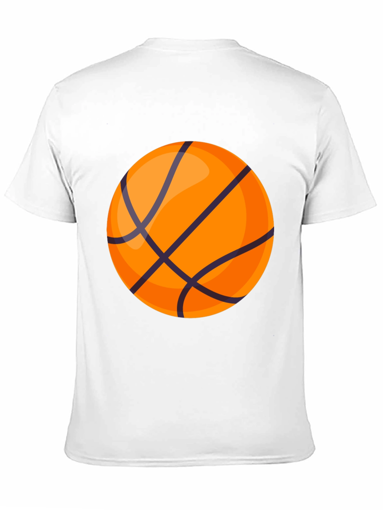 Basketball Graphic Black T-Shirt