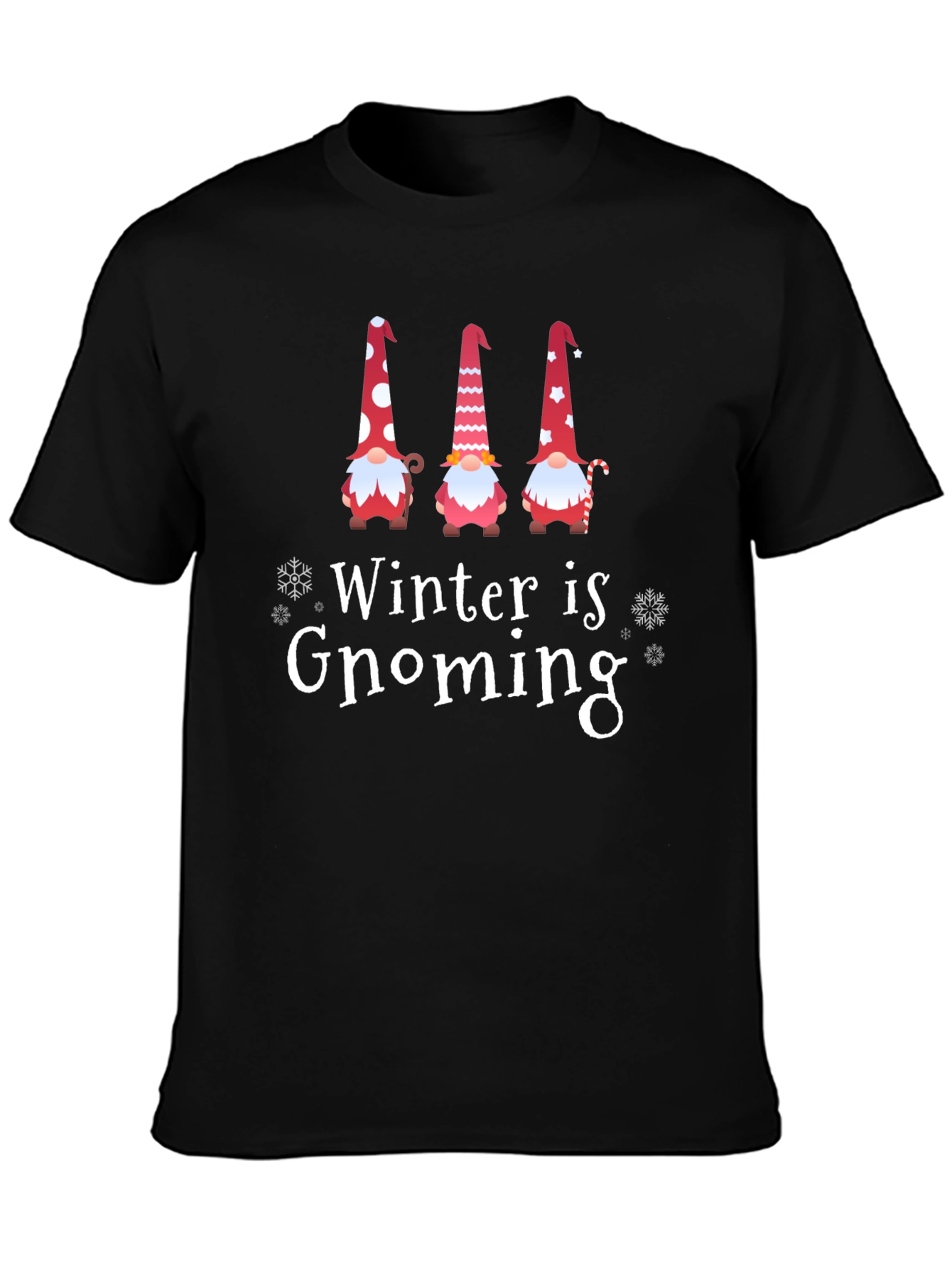 Winter Gnoming T-Shirt - Holiday Festive Tee