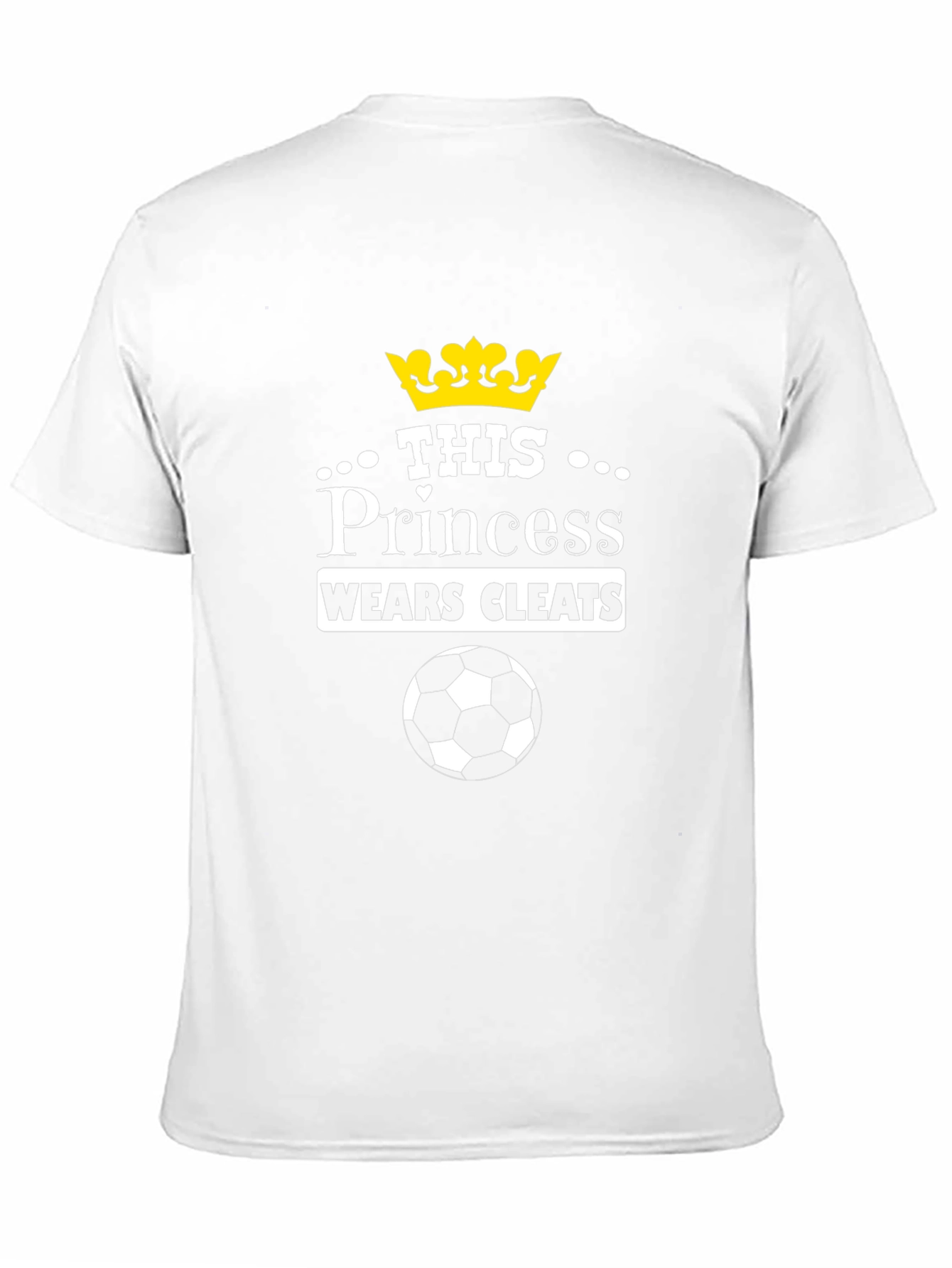 Princess Wears Cleats Soccer T-Shirt