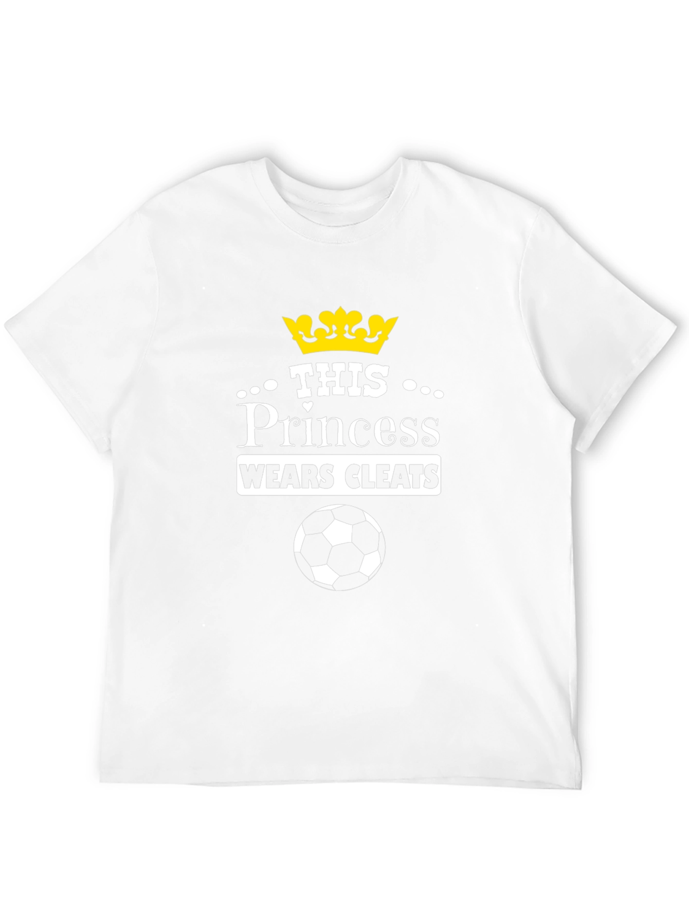Princess Wears Cleats Soccer T-Shirt