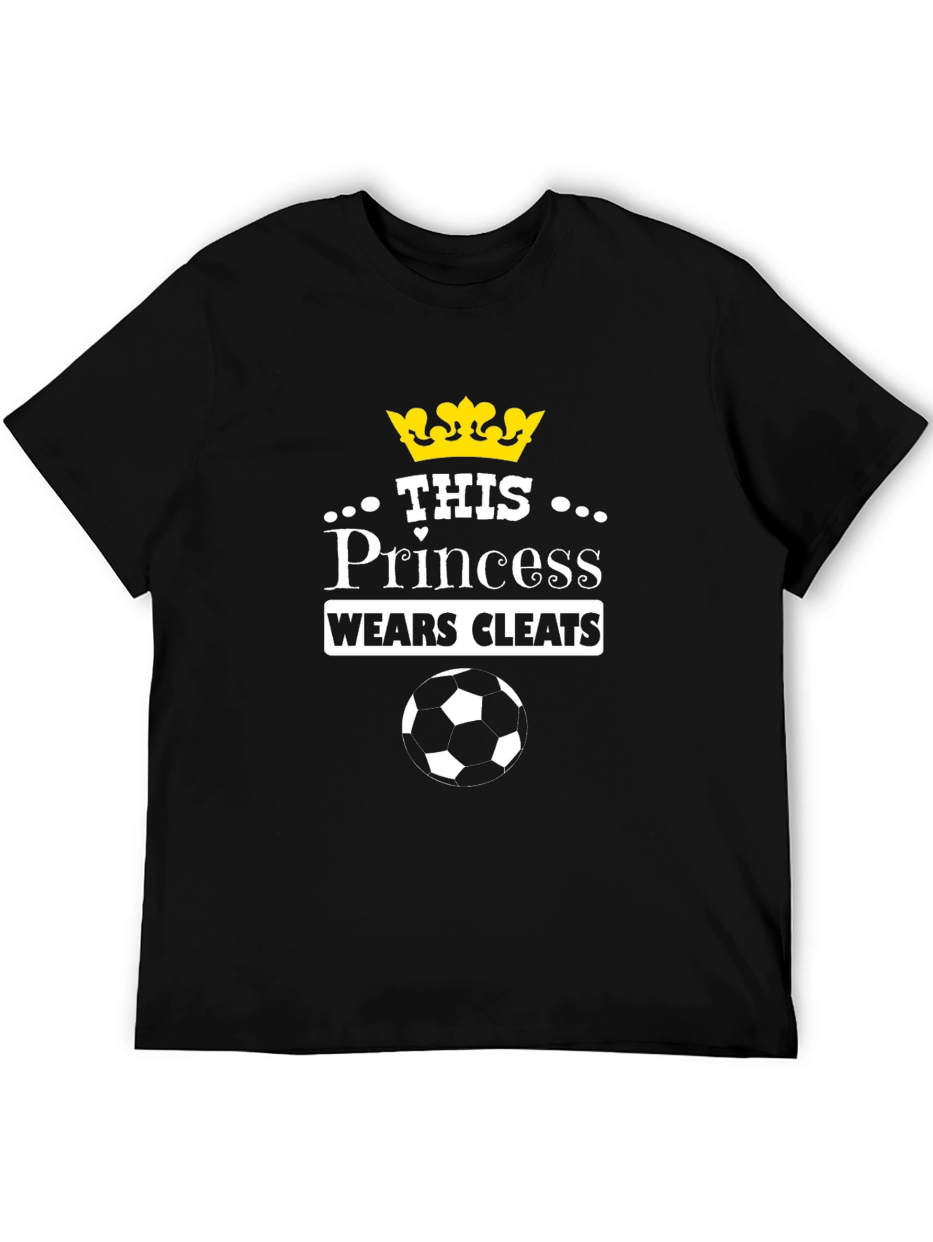 Princess Wears Cleats Soccer T-Shirt