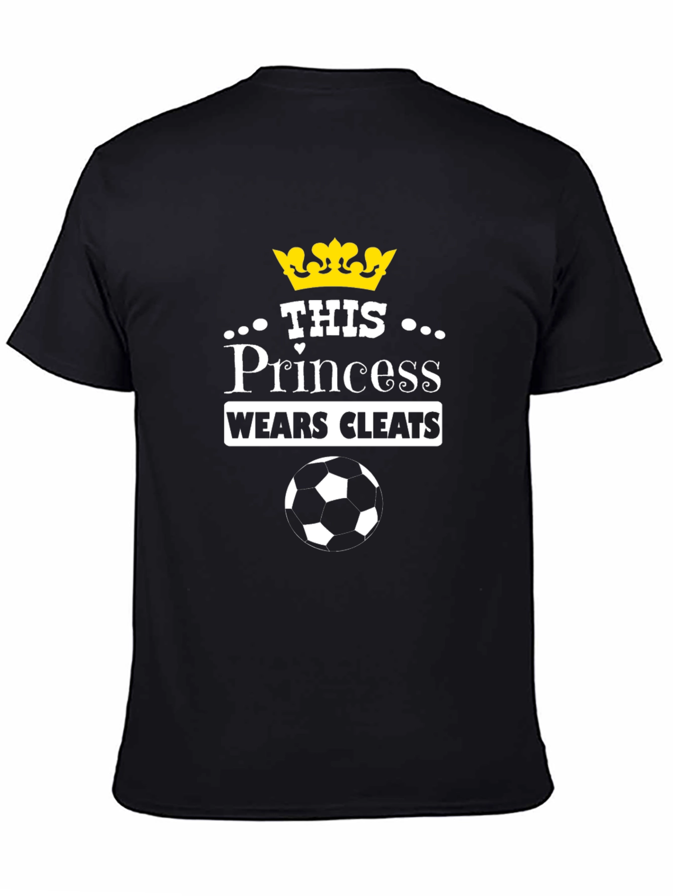 Princess Wears Cleats Soccer T-Shirt