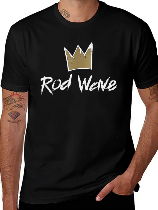Rod Wave Crown Graphic Black T-Shirt