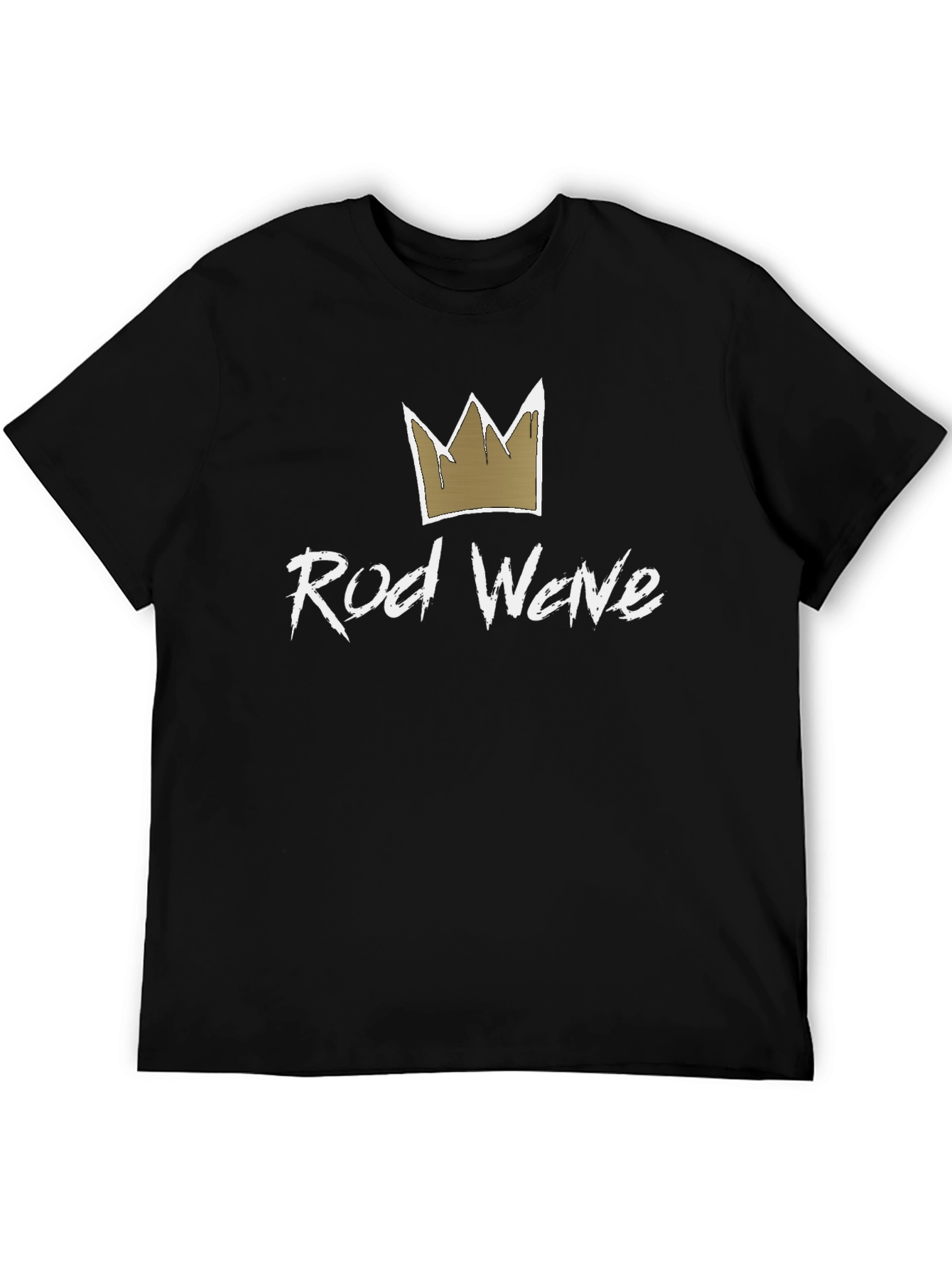 Rod Wave Crown Graphic Black T-Shirt