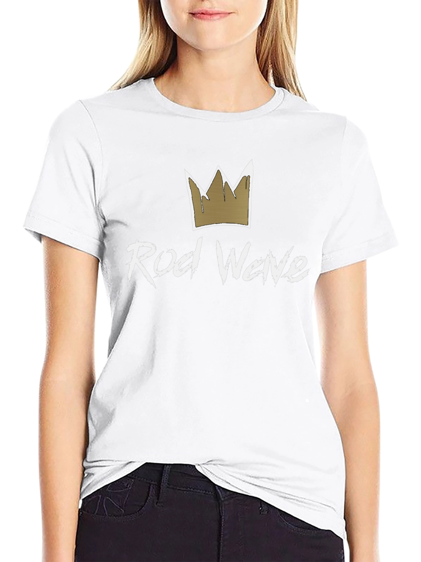 Rod Wave Crown Graphic Black T-Shirt