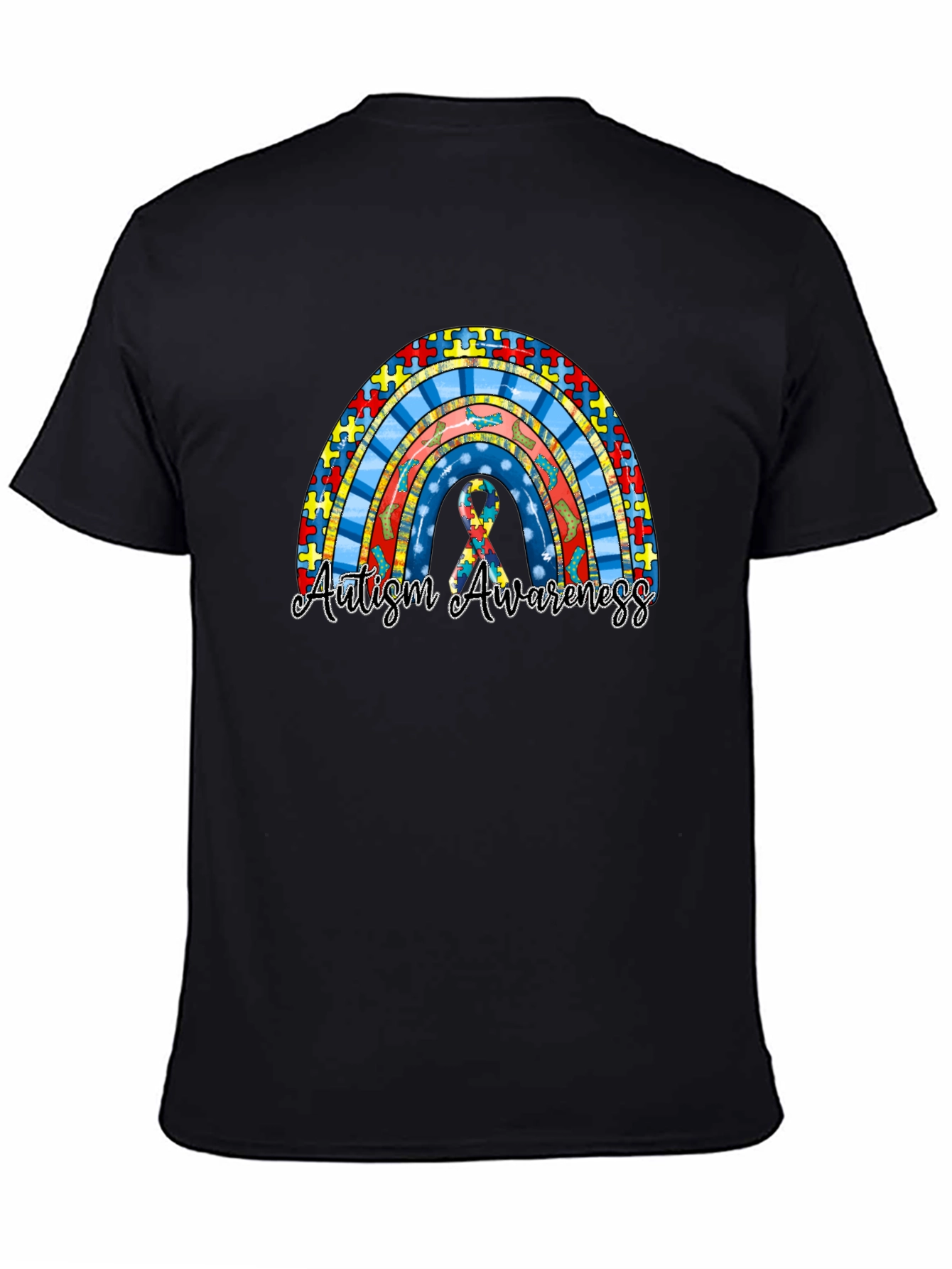 Autism Awareness Rainbow T-Shirt