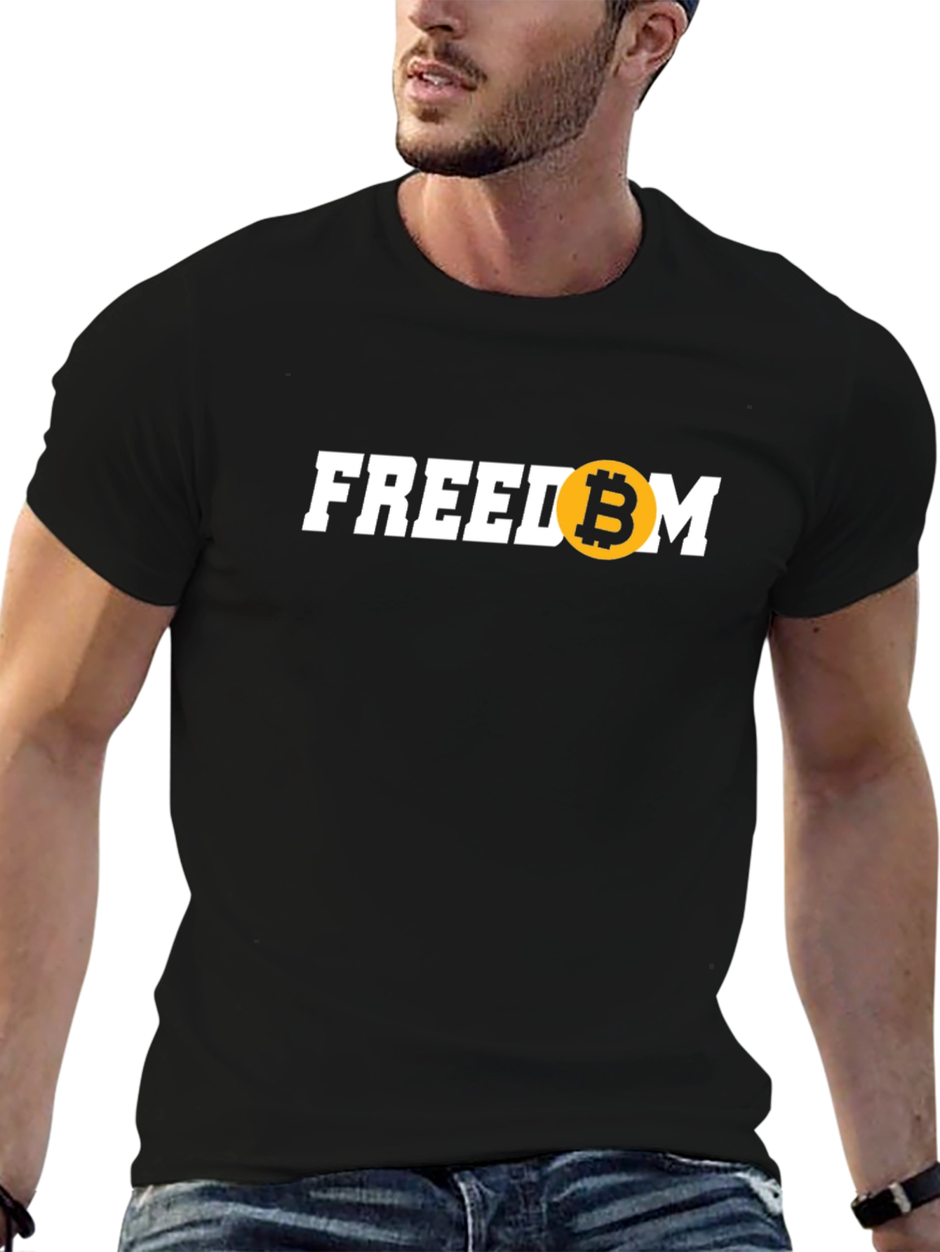 Bitcoin Freedom T-Shirt - Crypto Currency Tee