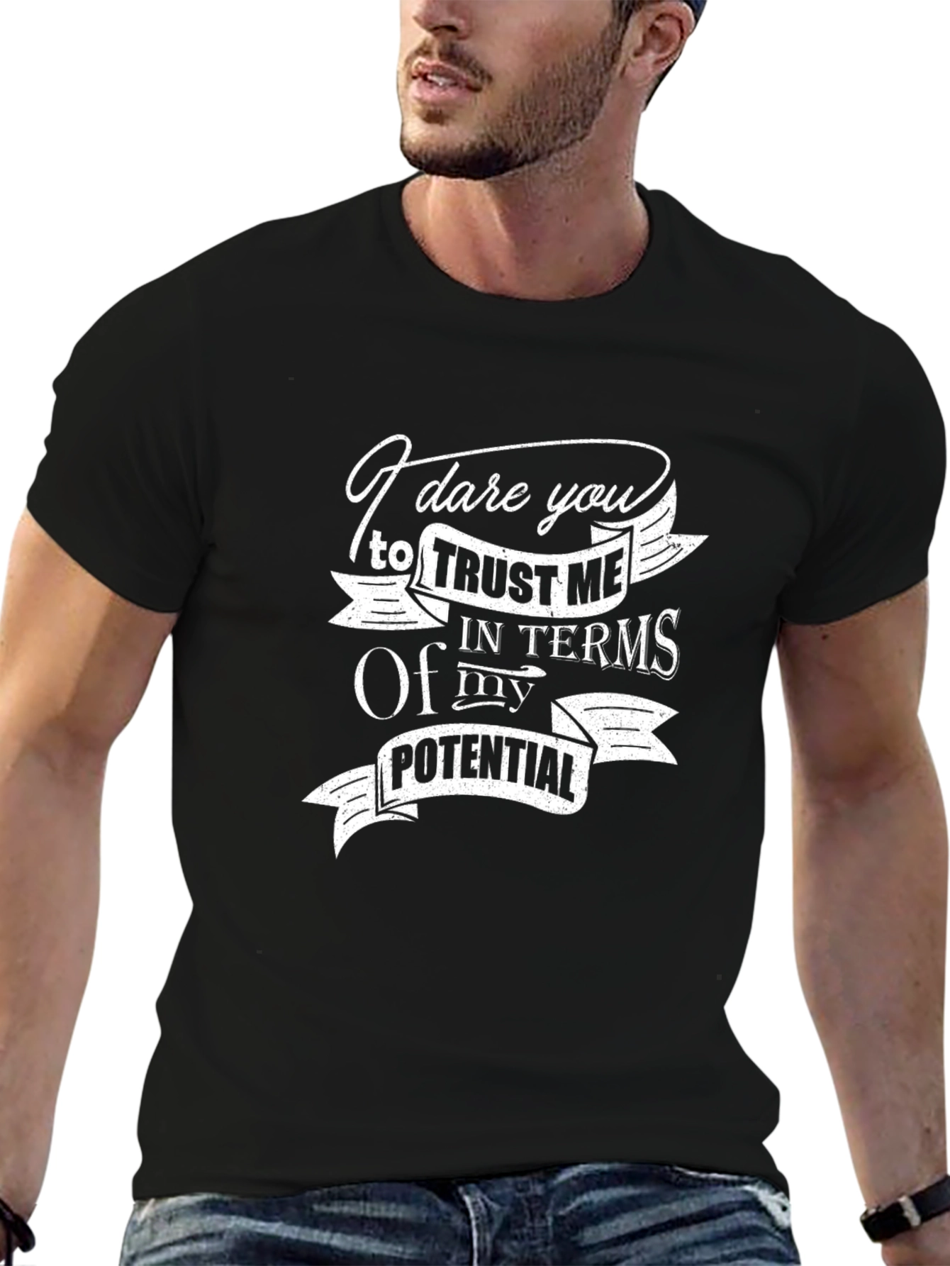 Dare You Trust Me T-Shirt - Novelty Graphic Tee