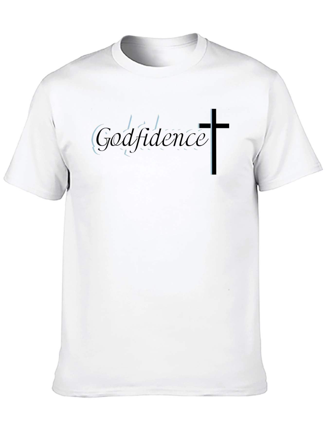 Godfidence Black Graphic Tee