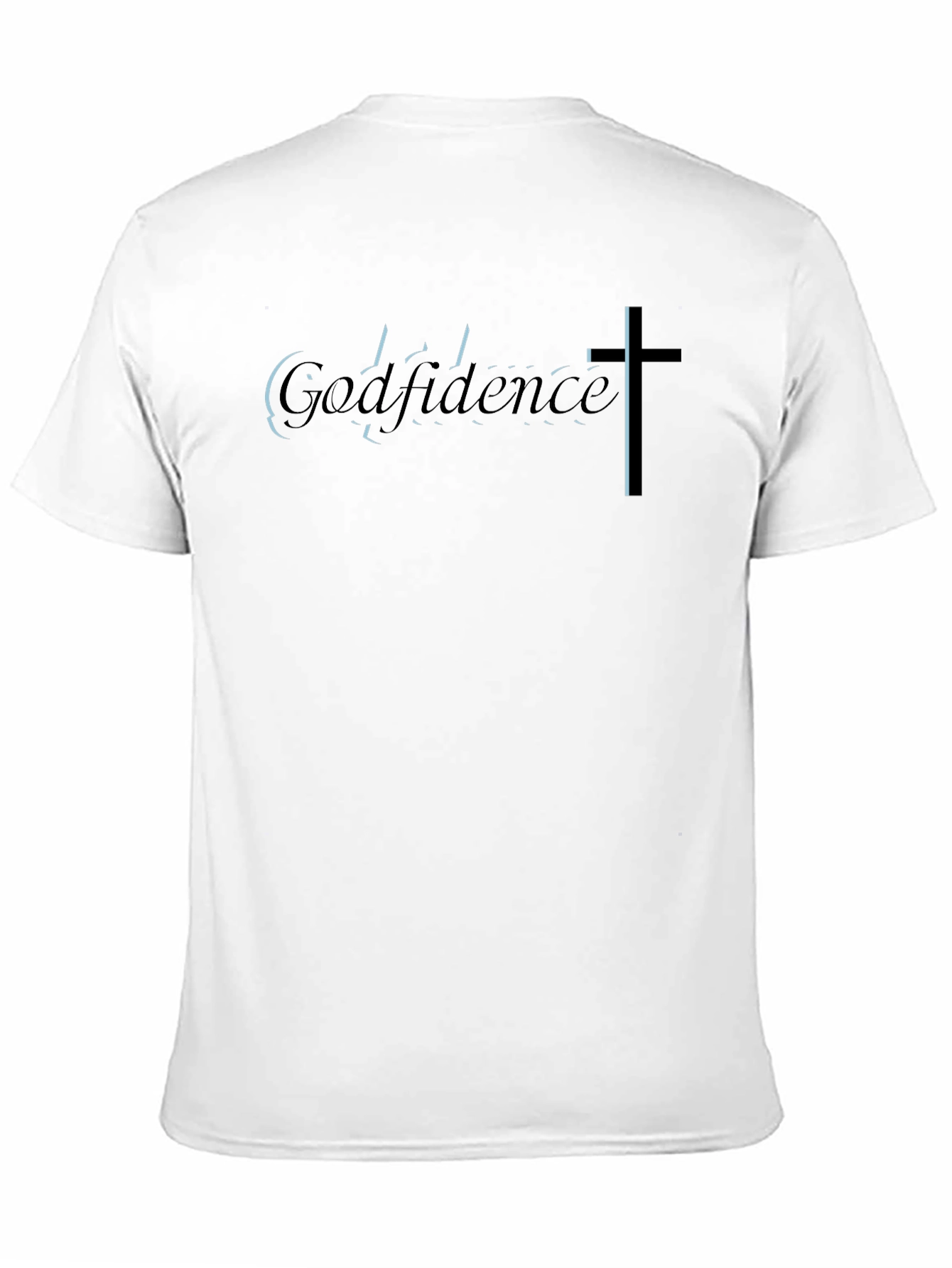 Godfidence Black Graphic Tee