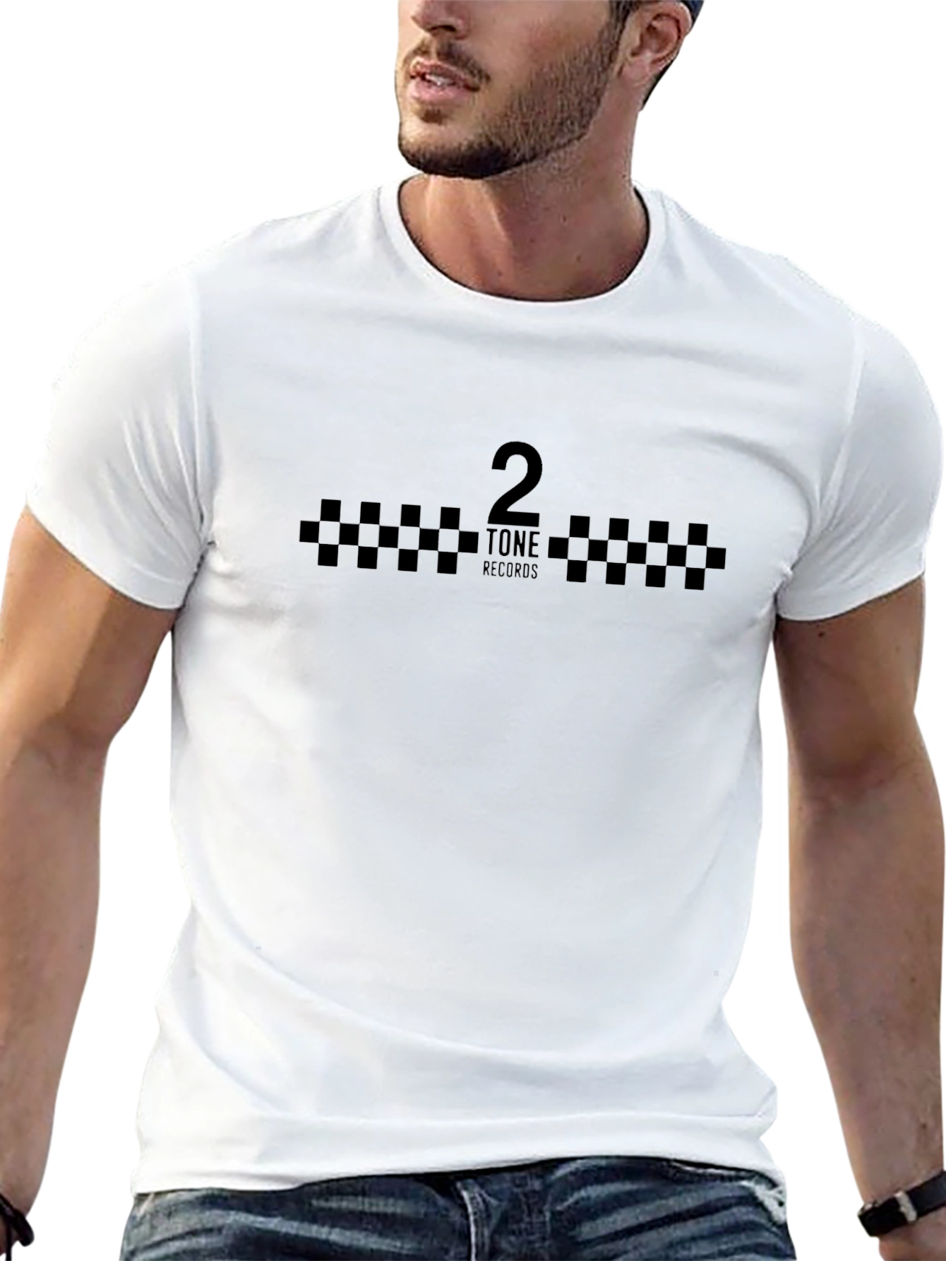 2 Tone Records Black Graphic T-Shirt