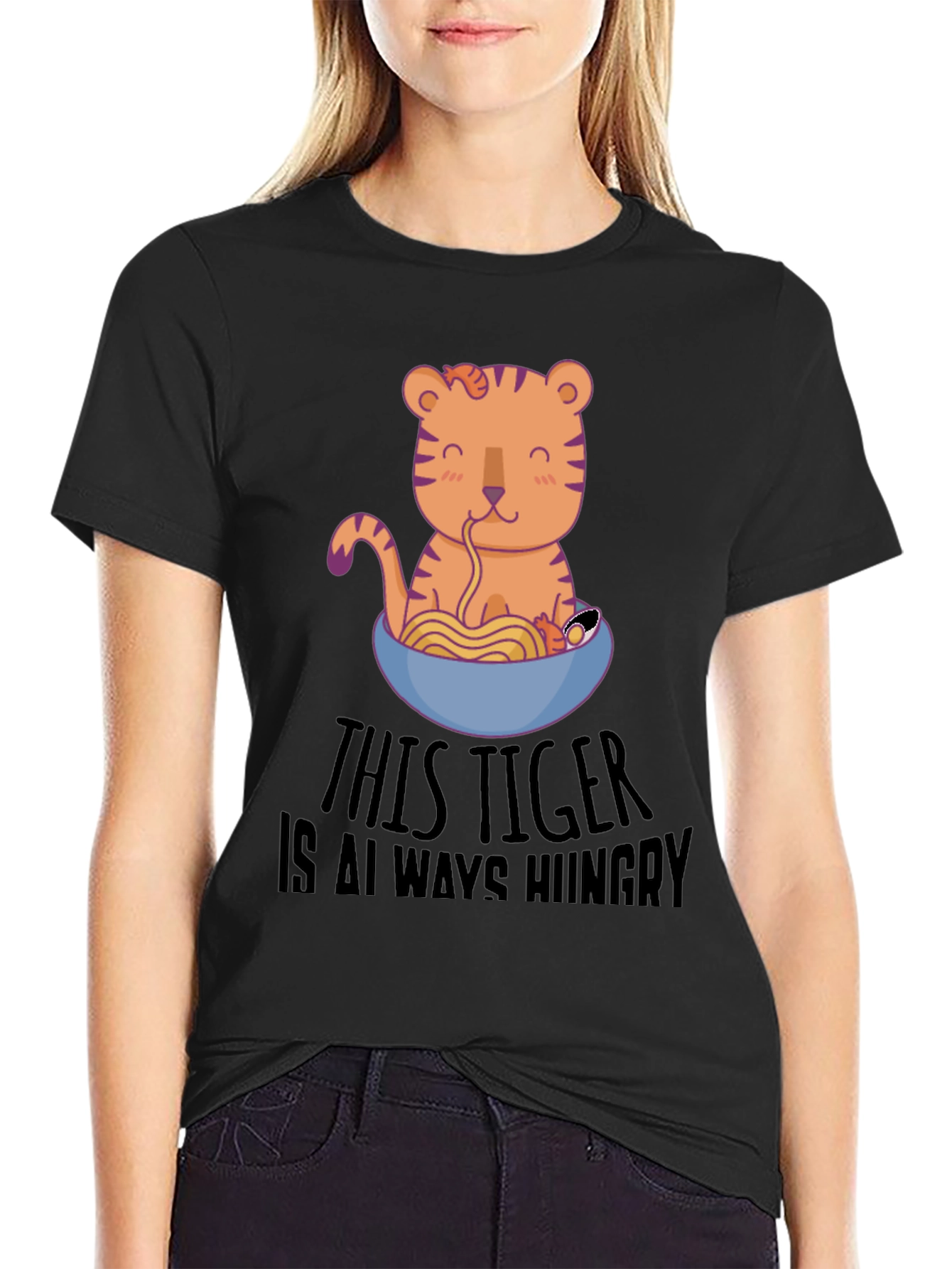 Hungry Tiger Ramen T-Shirt