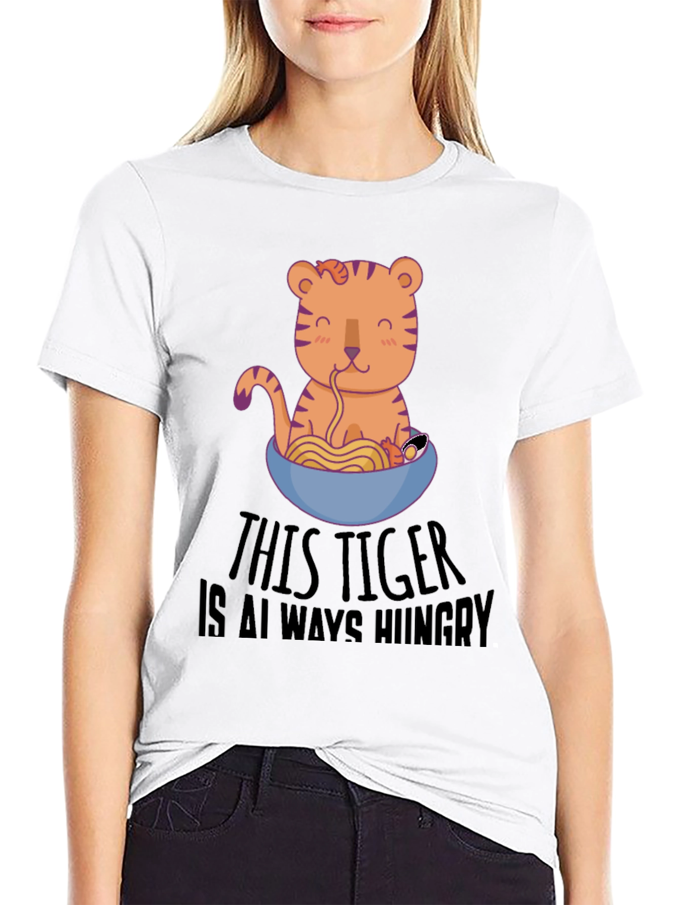 Hungry Tiger Ramen T-Shirt