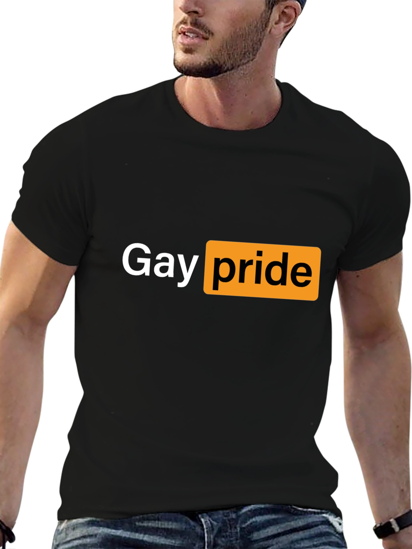 Gay Pride T-Shirt - Black Funny Graphic Tee