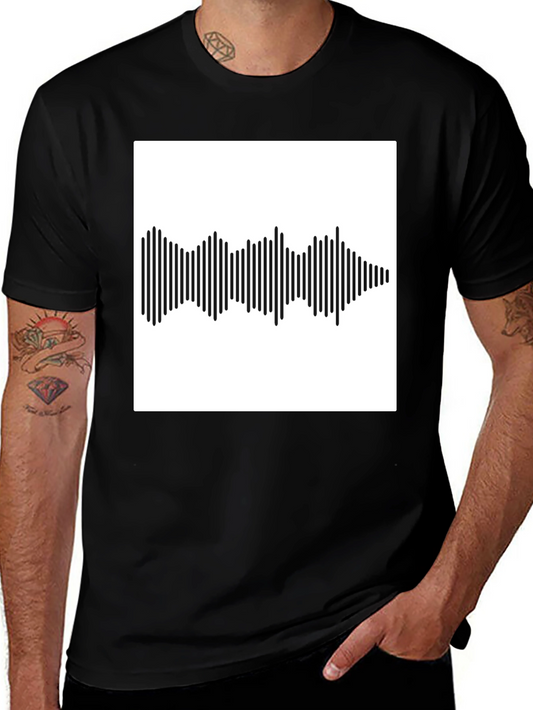 Soundwave Graphic Tee - Black