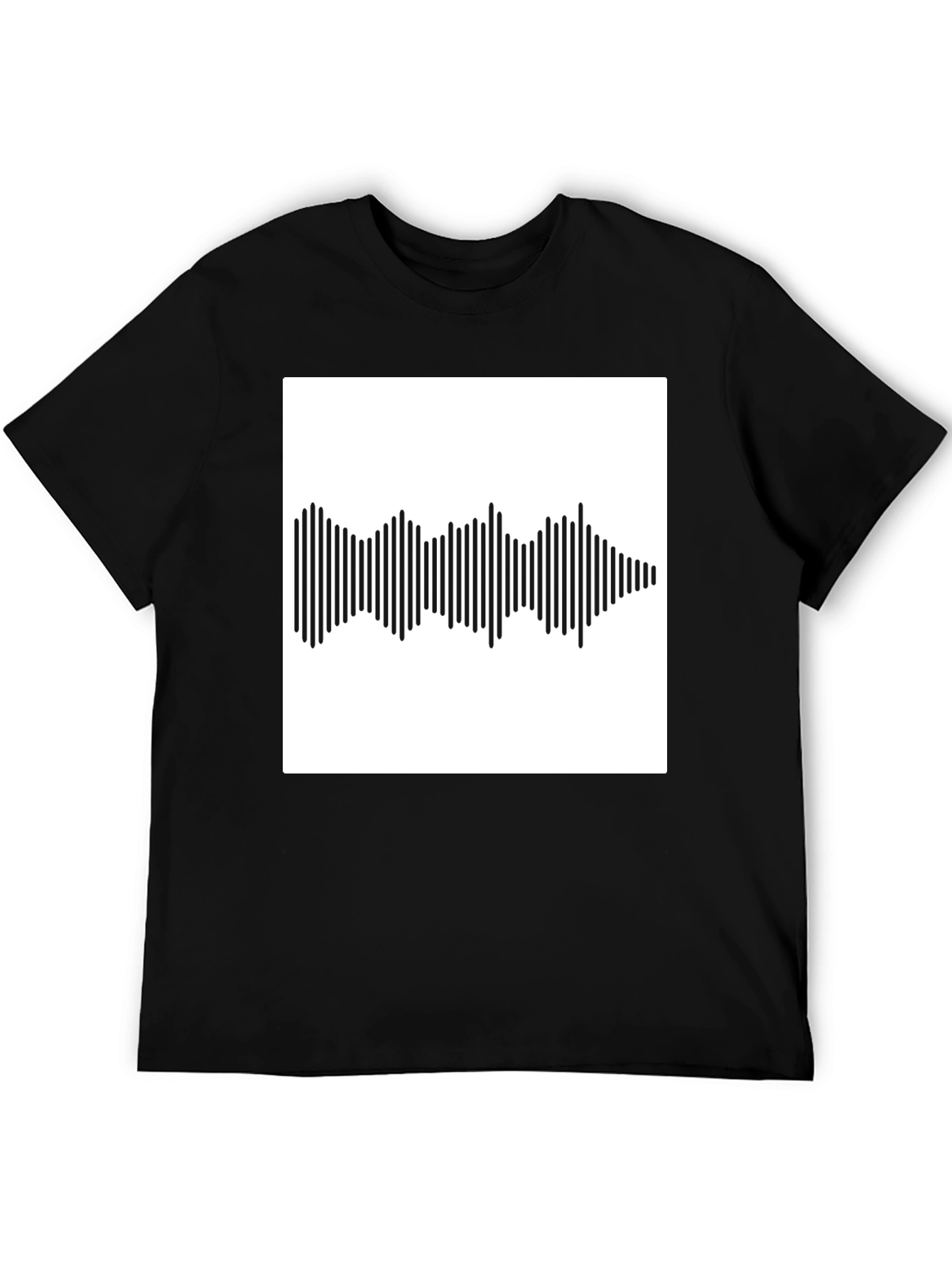 Soundwave Graphic Tee - Black