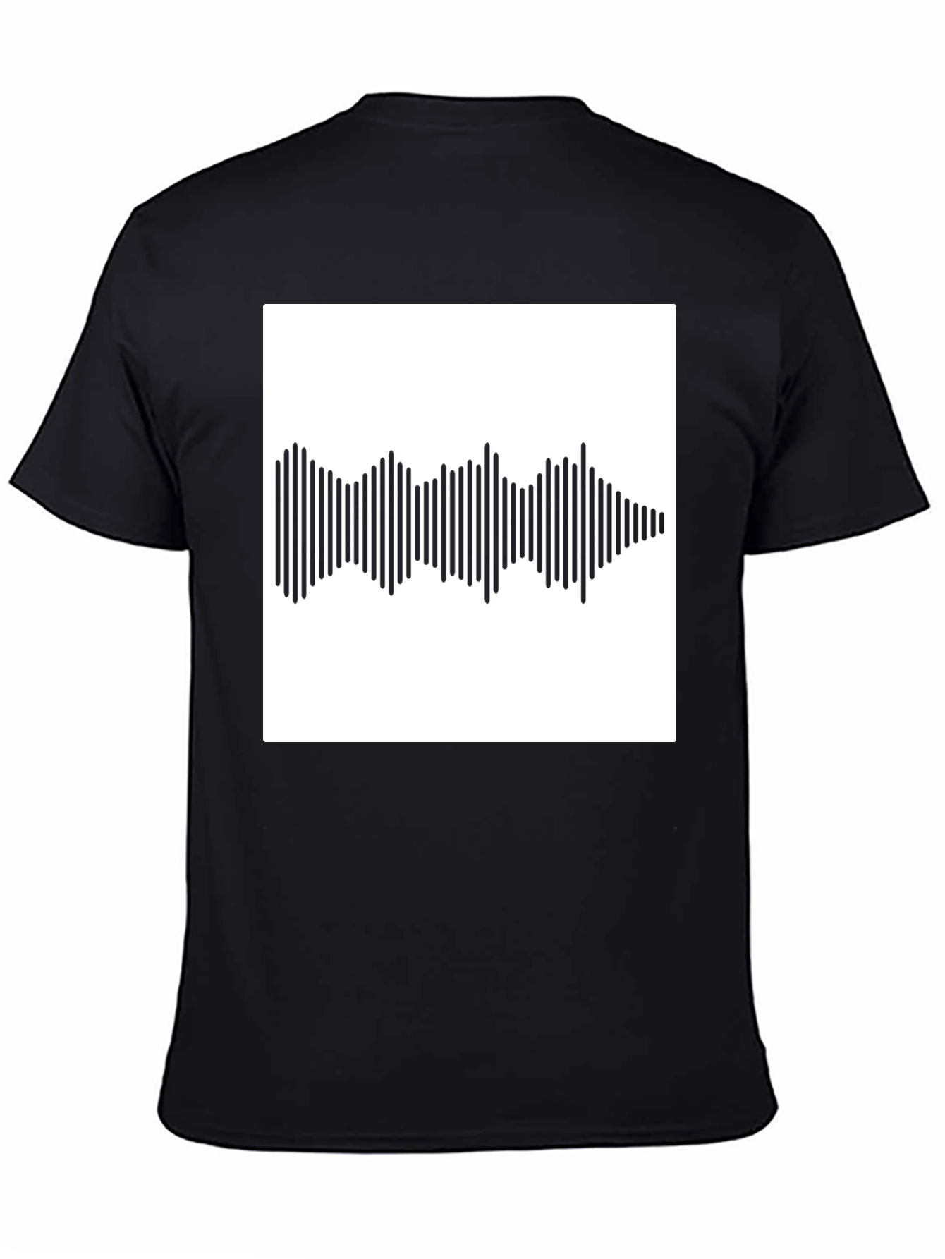 Soundwave Graphic Tee - Black