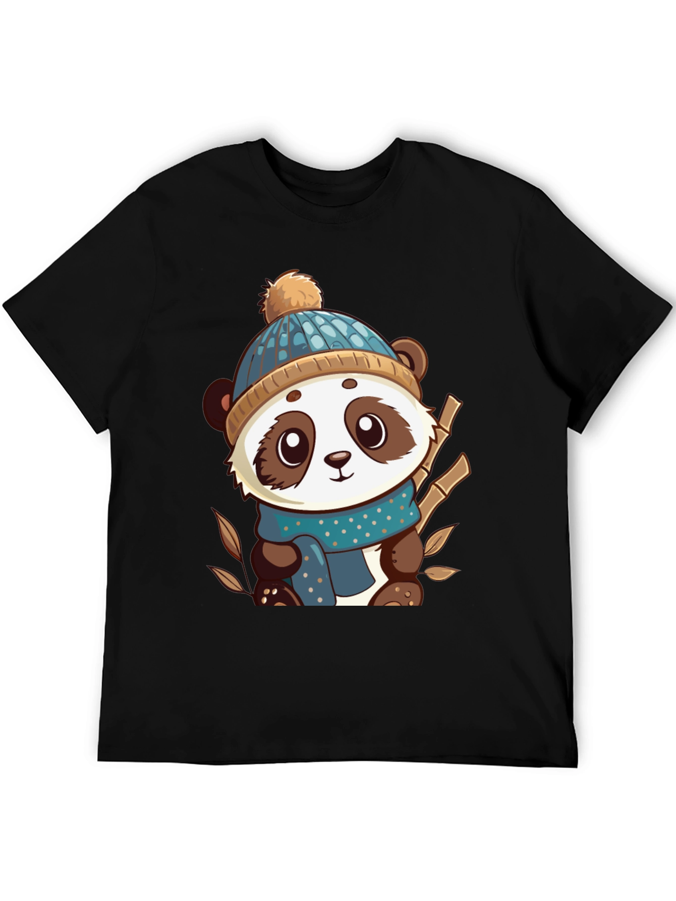 Cute Panda Bear Graphic Tee