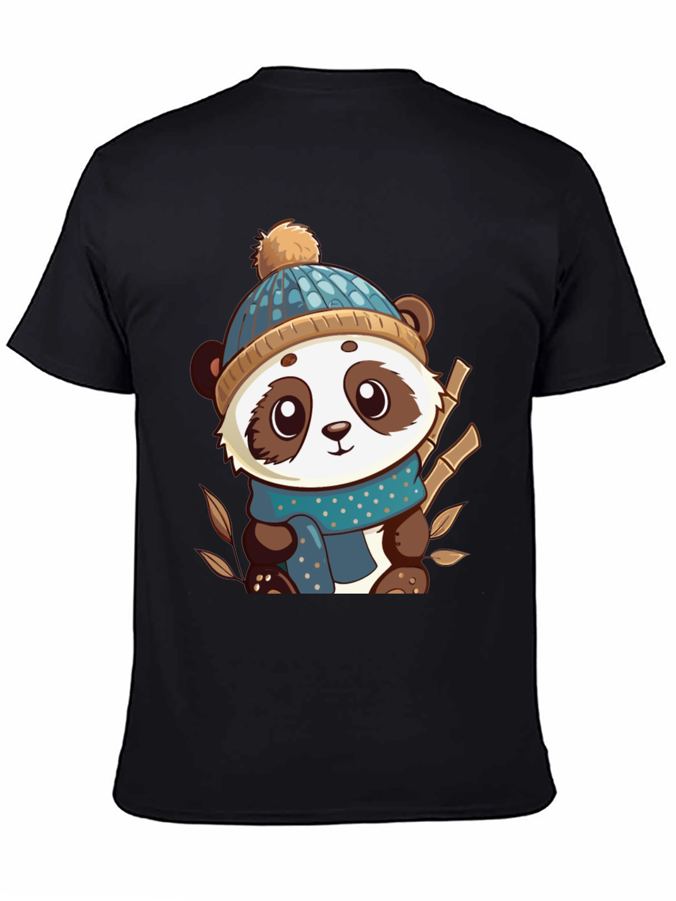 Cute Panda Bear Graphic Tee