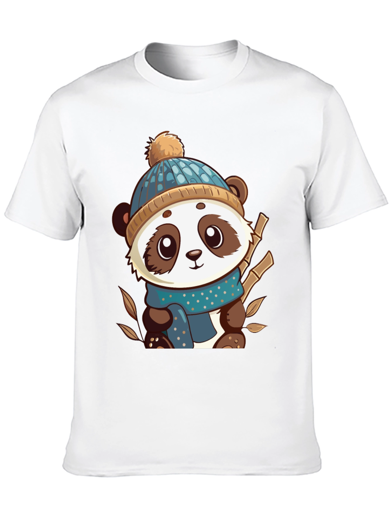 Cute Panda Bear Graphic Tee