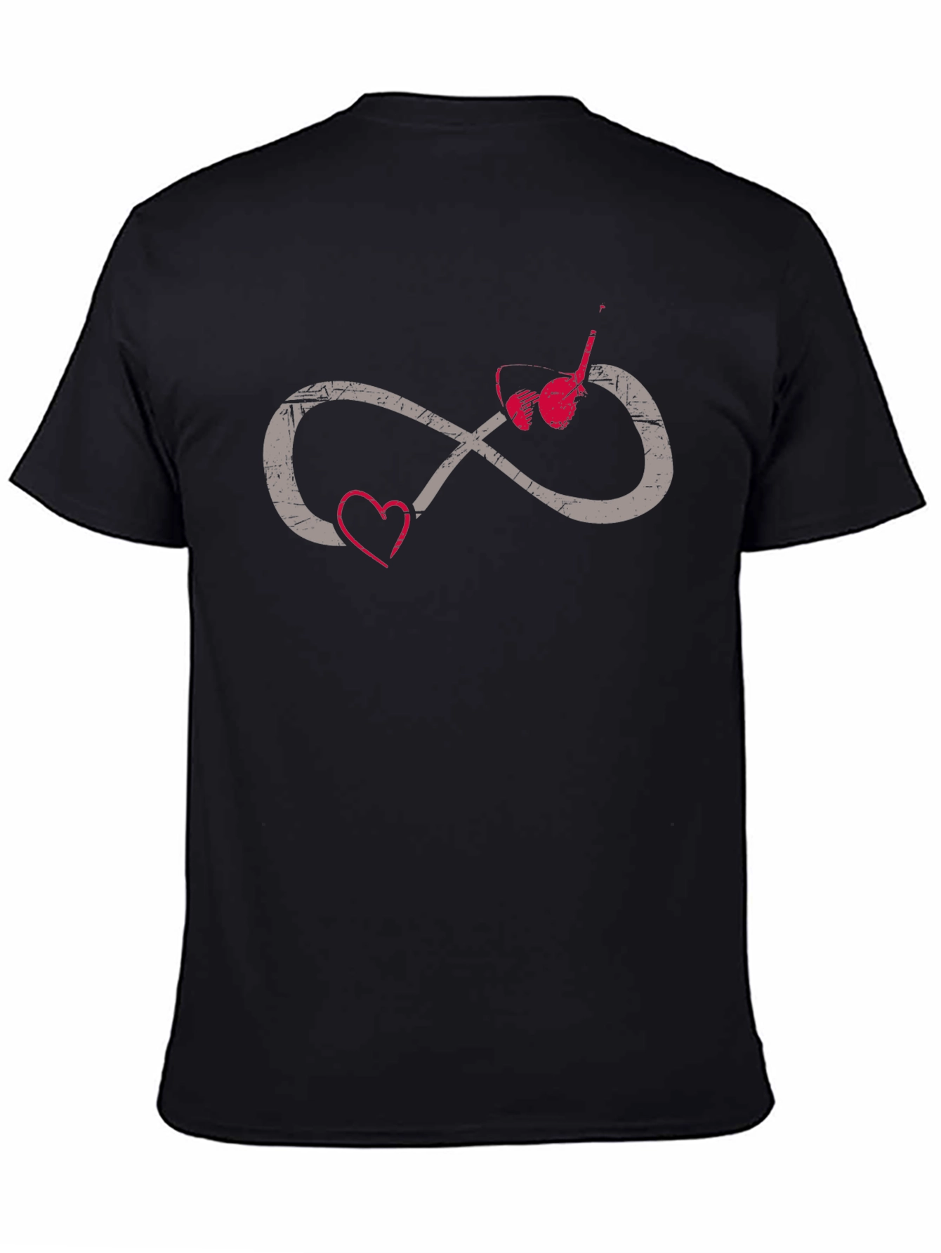 Love Music Infinity Symbol Graphic T-Shirt