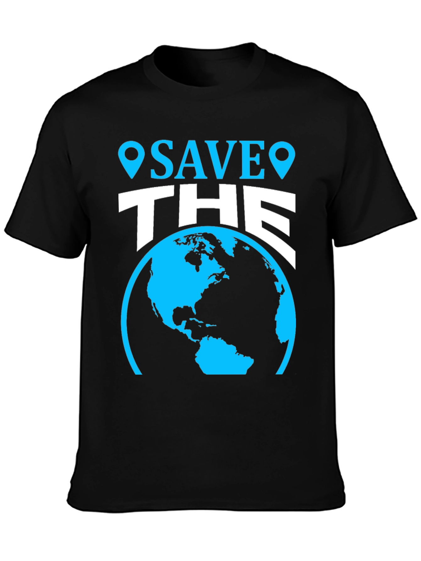 Save the Earth Graphic Tee - Environmentally Friendly