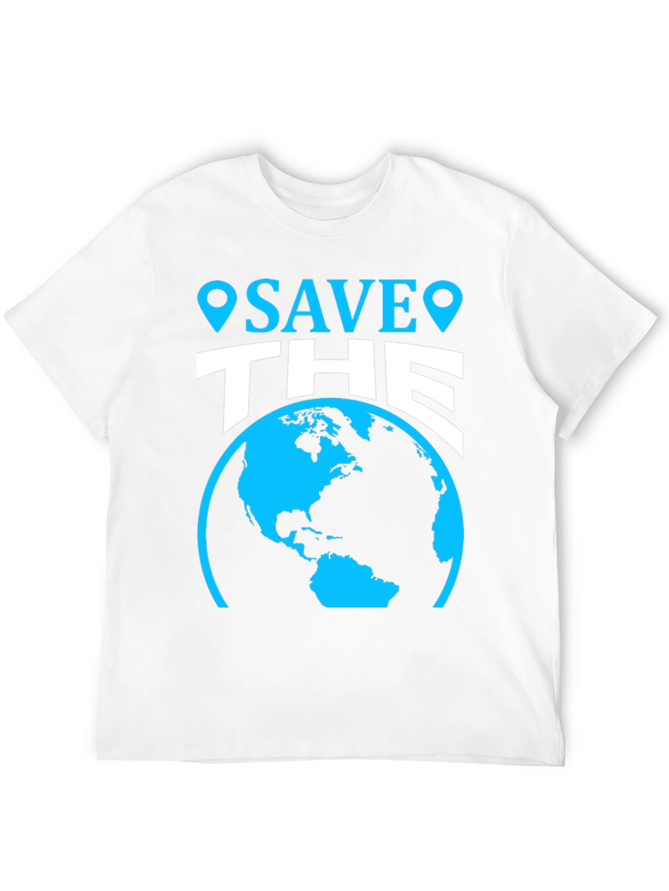 Save the Earth Graphic Tee - Environmentally Friendly