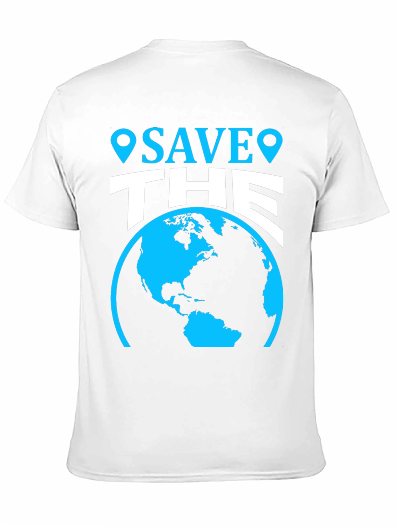 Save the Earth Graphic Tee - Environmentally Friendly