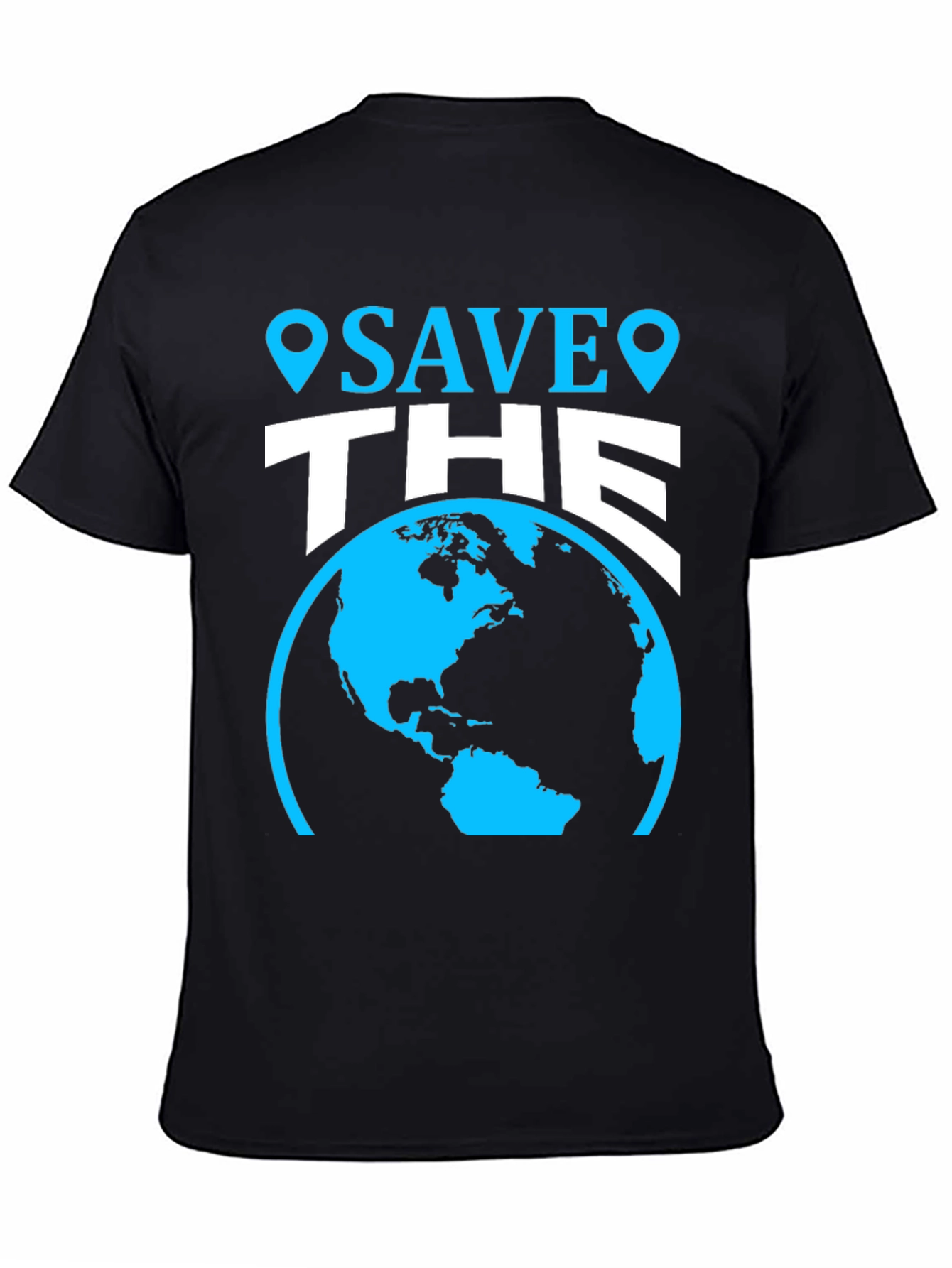 Save the Earth Graphic Tee - Environmentally Friendly