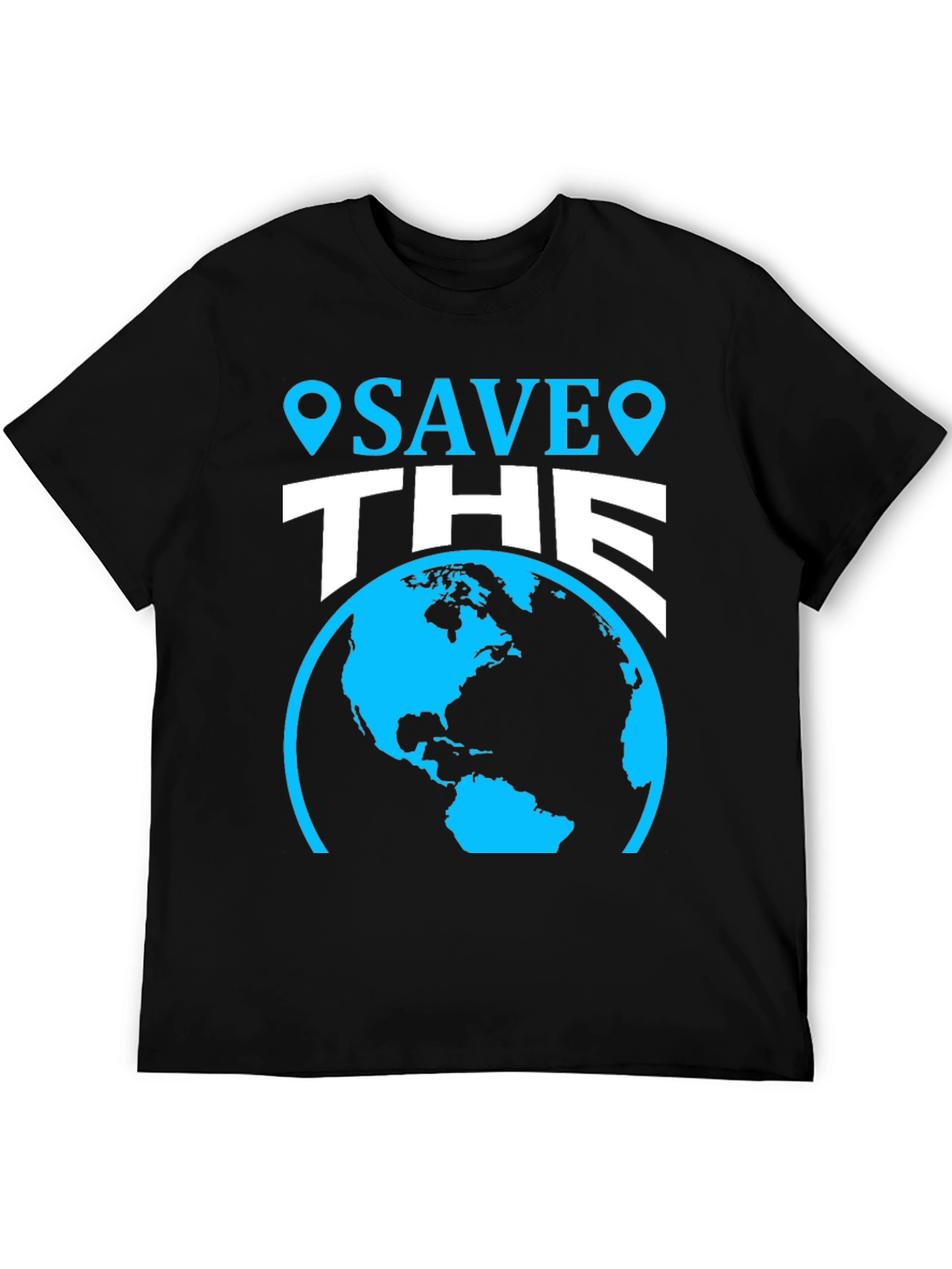 Save the Earth Graphic Tee - Environmentally Friendly