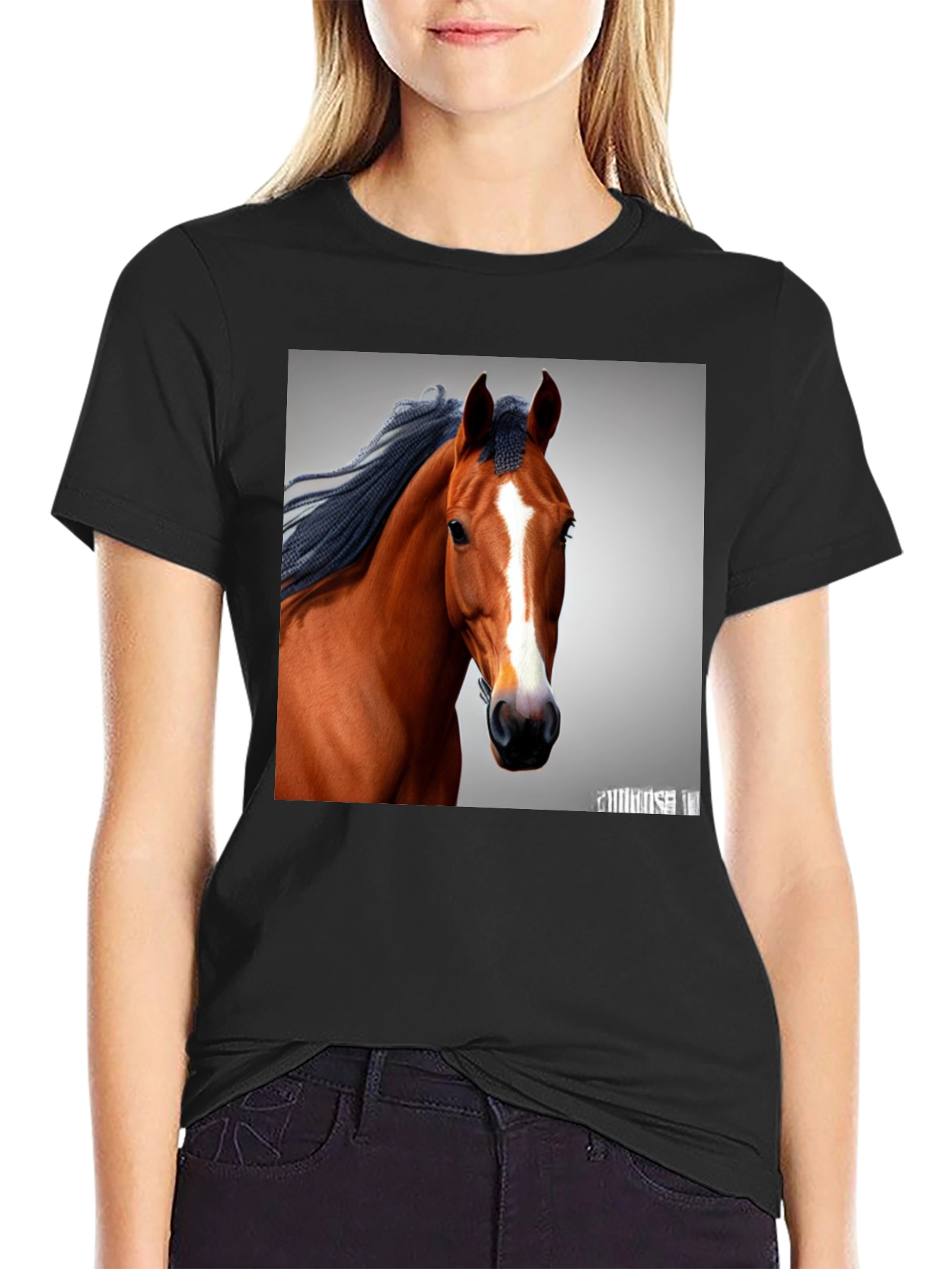 Horse Portrait Graphic Tee