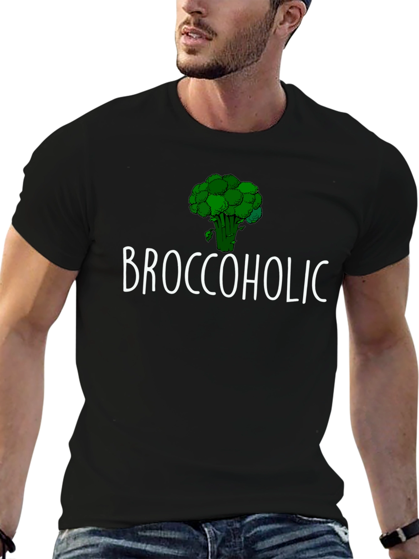 Broccoholic T-Shirt - Funny Broccoli Lover Tee