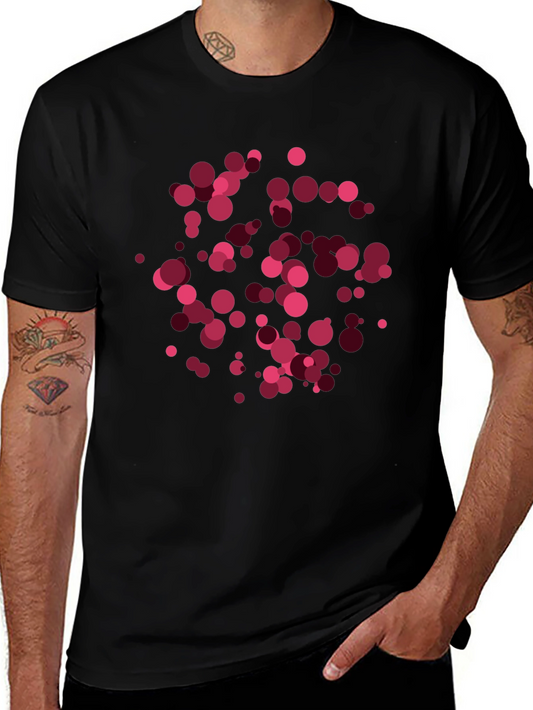 Abstract Circle Pattern T-Shirt