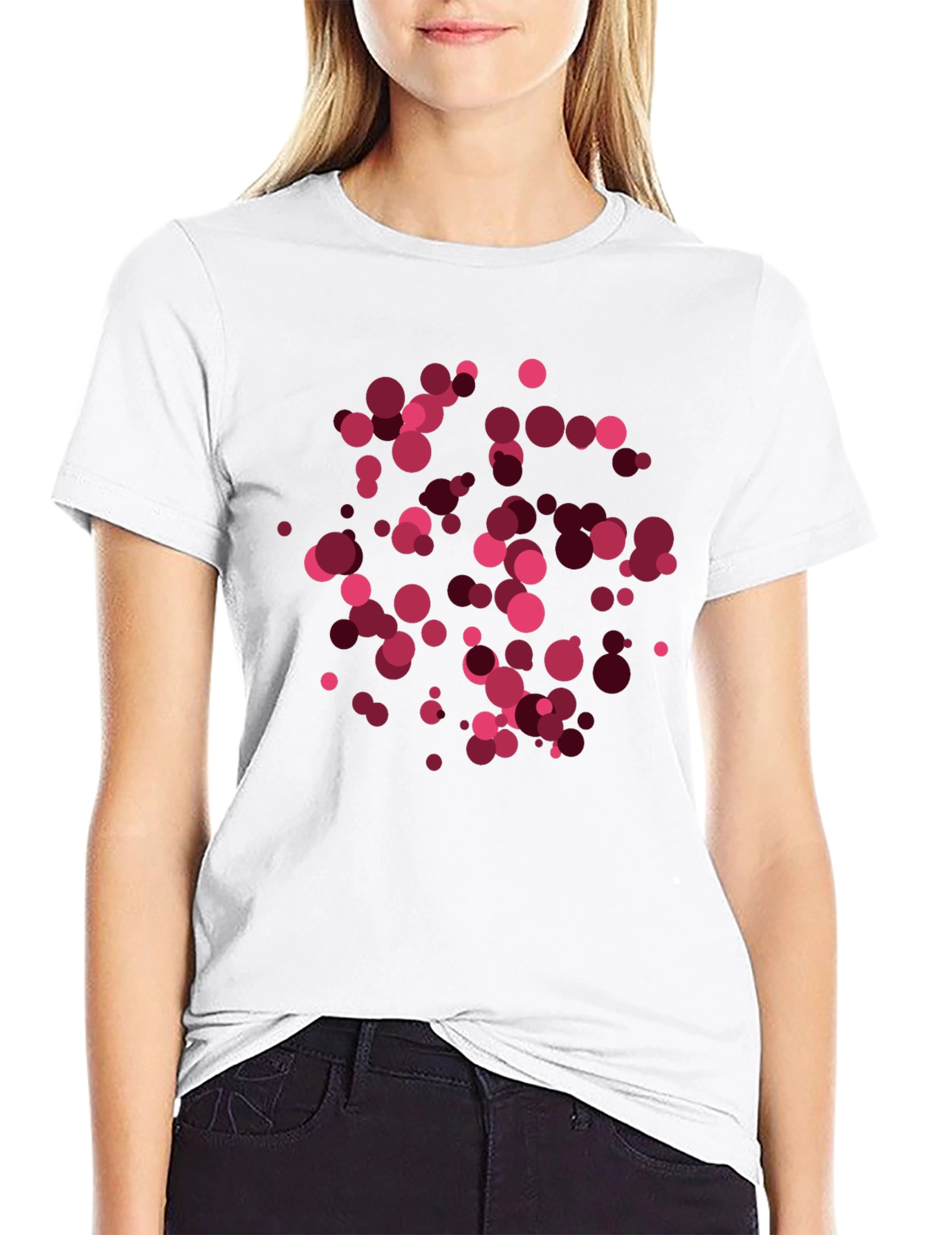 Abstract Circle Pattern T-Shirt