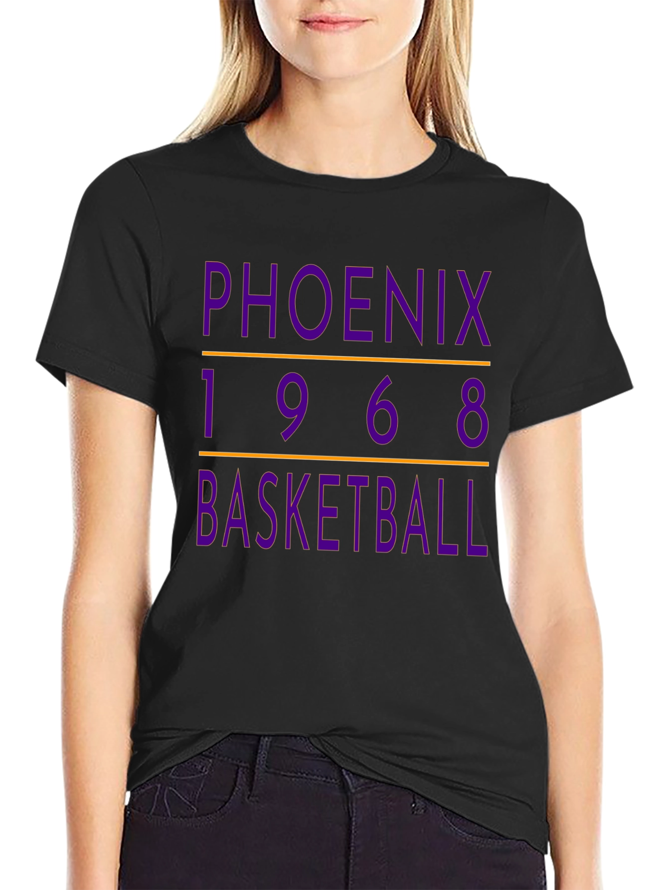 Phoenix Basketball 1968 T-Shirt - Retro Sports Tee