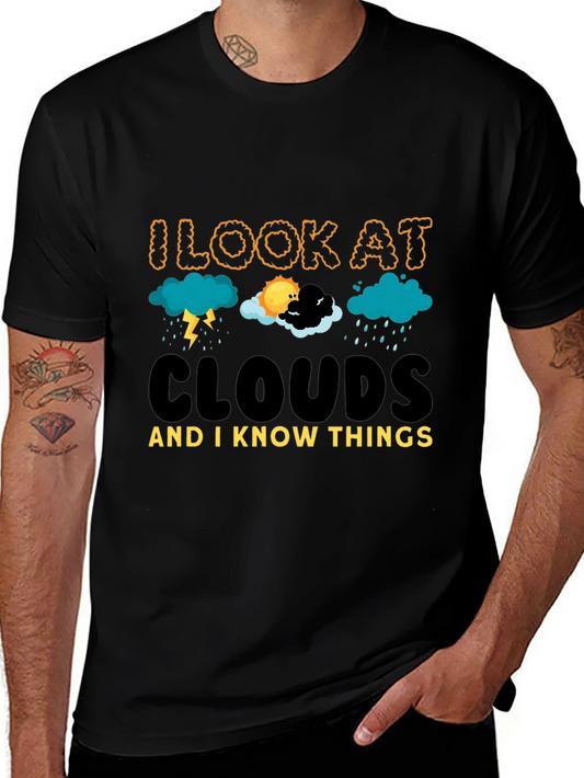 Cloud Expert Black T-Shirt