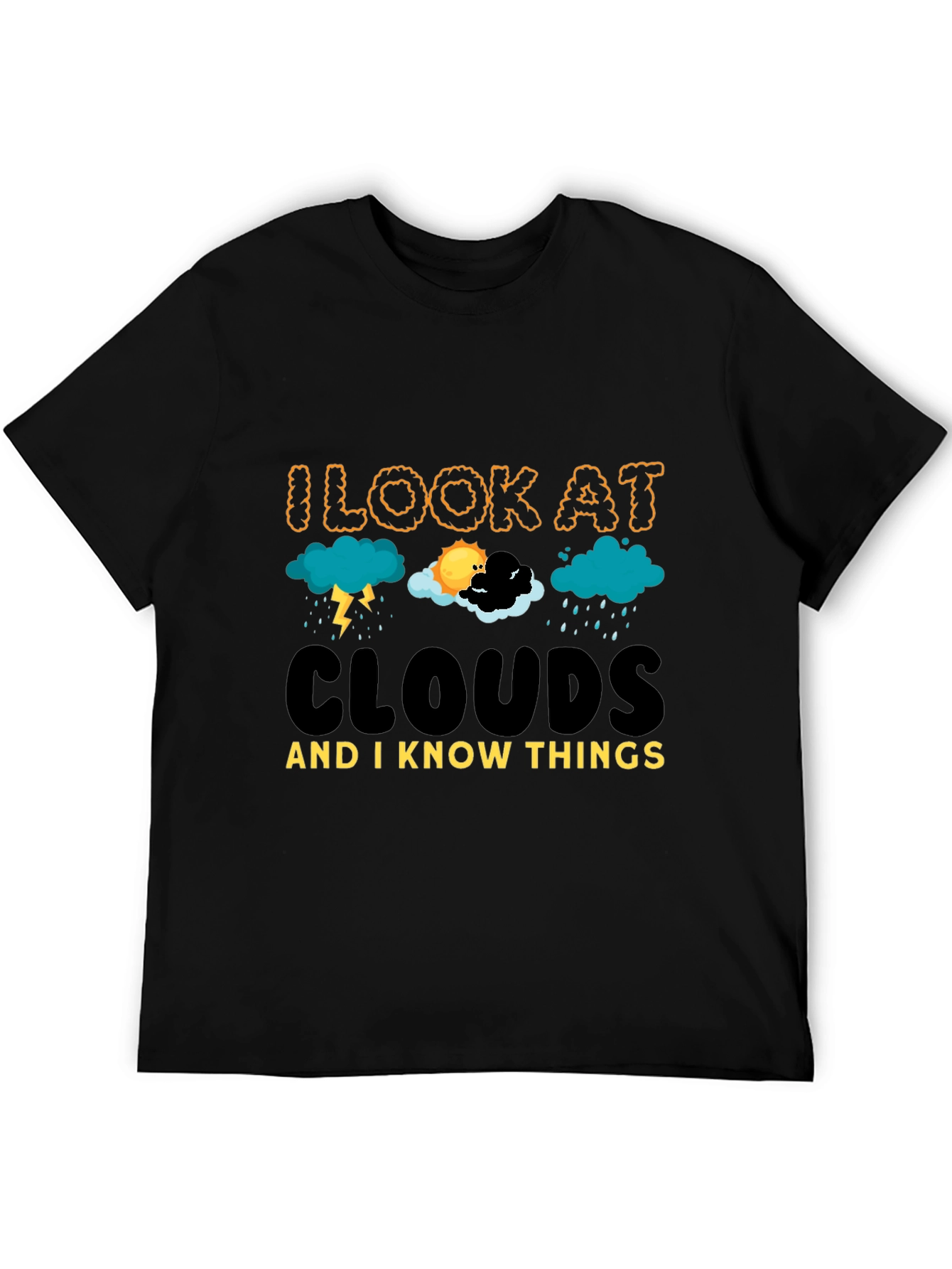 Cloud Expert Black T-Shirt