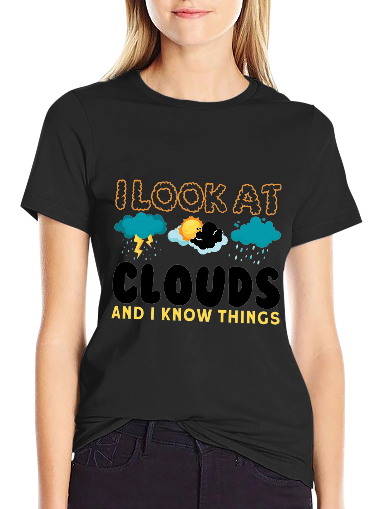 Cloud Expert Black T-Shirt