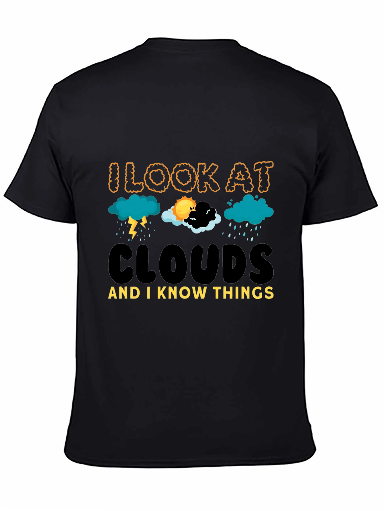 Cloud Expert Black T-Shirt