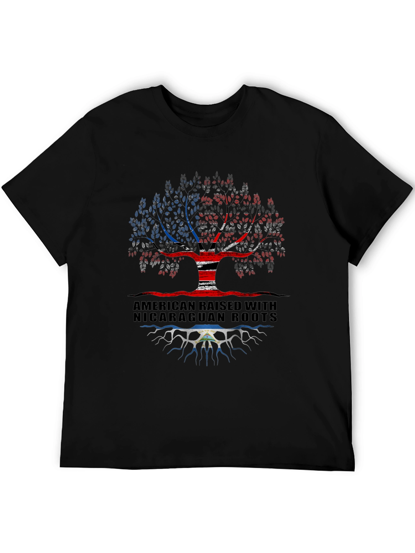 American Raised with Nicaraguan Roots T-Shirt