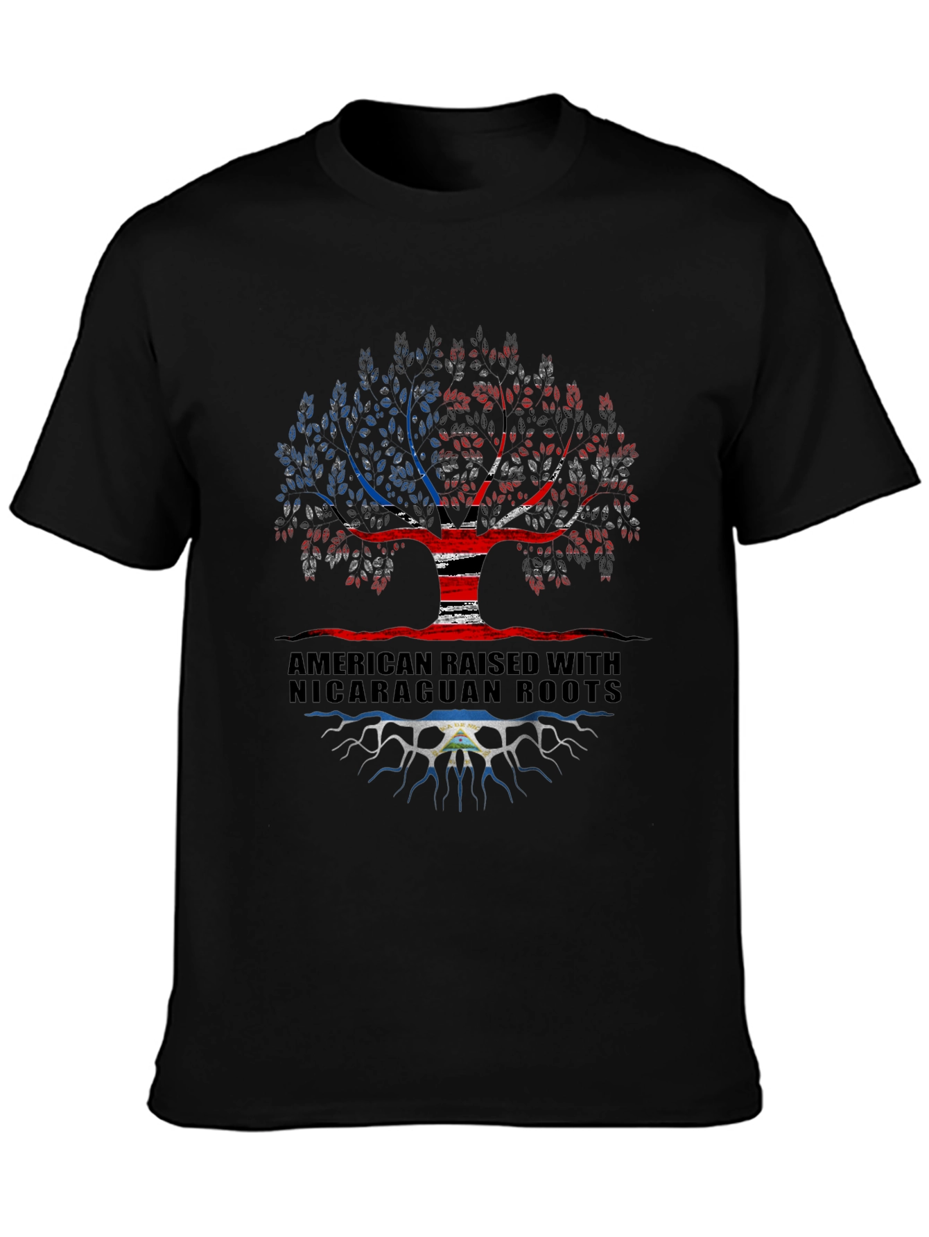 American Raised with Nicaraguan Roots T-Shirt