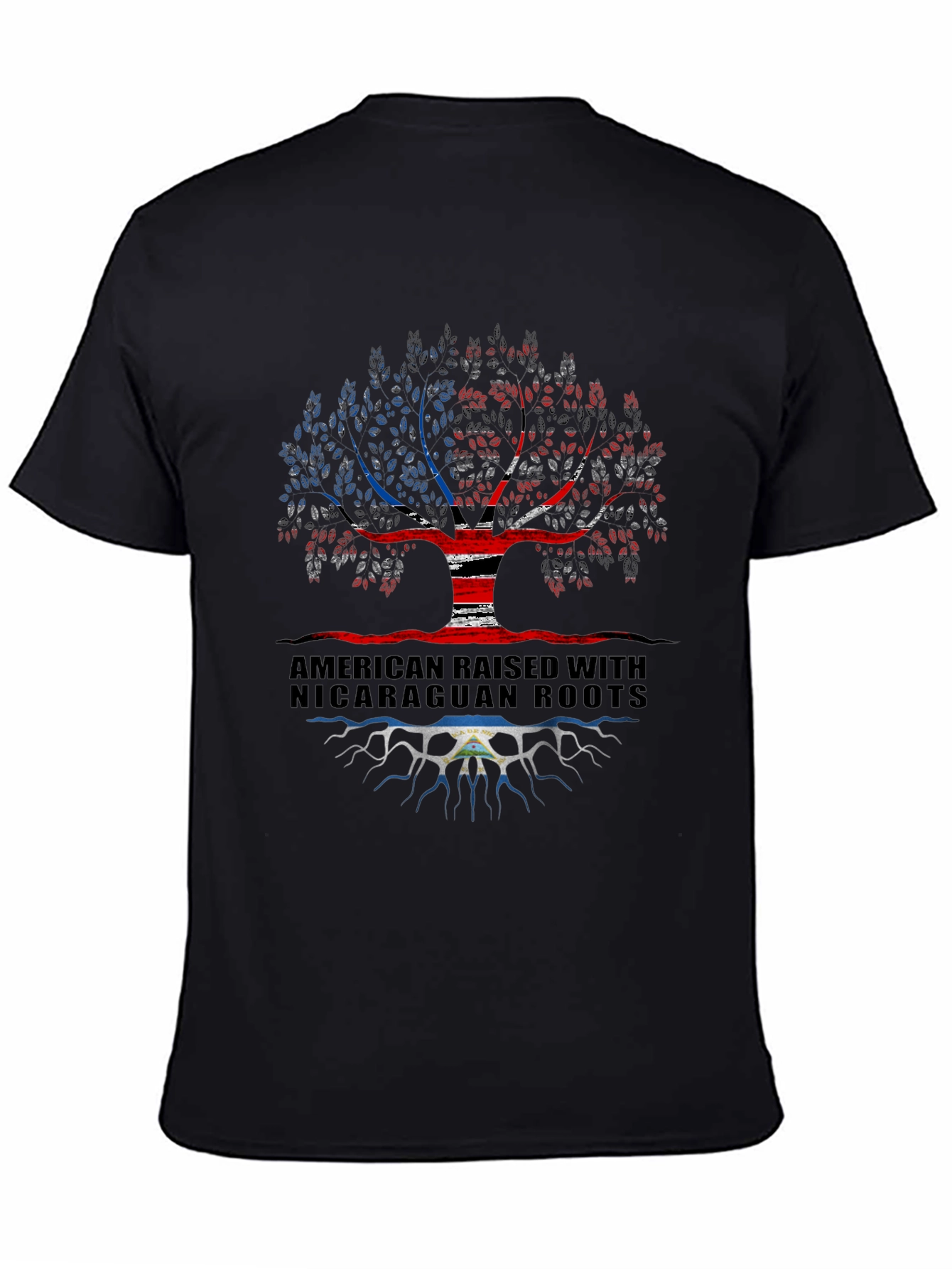 American Raised with Nicaraguan Roots T-Shirt