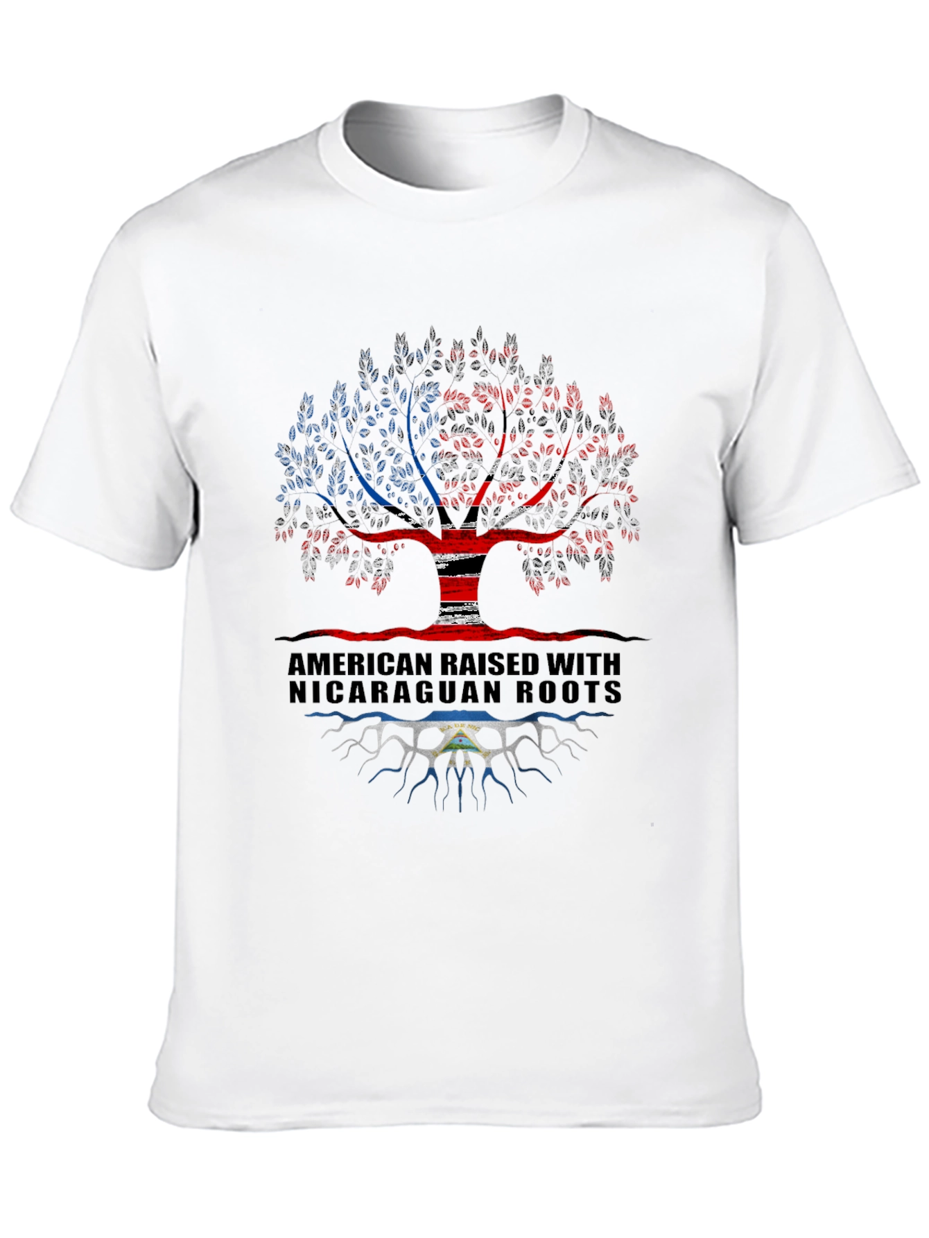 American Raised with Nicaraguan Roots T-Shirt