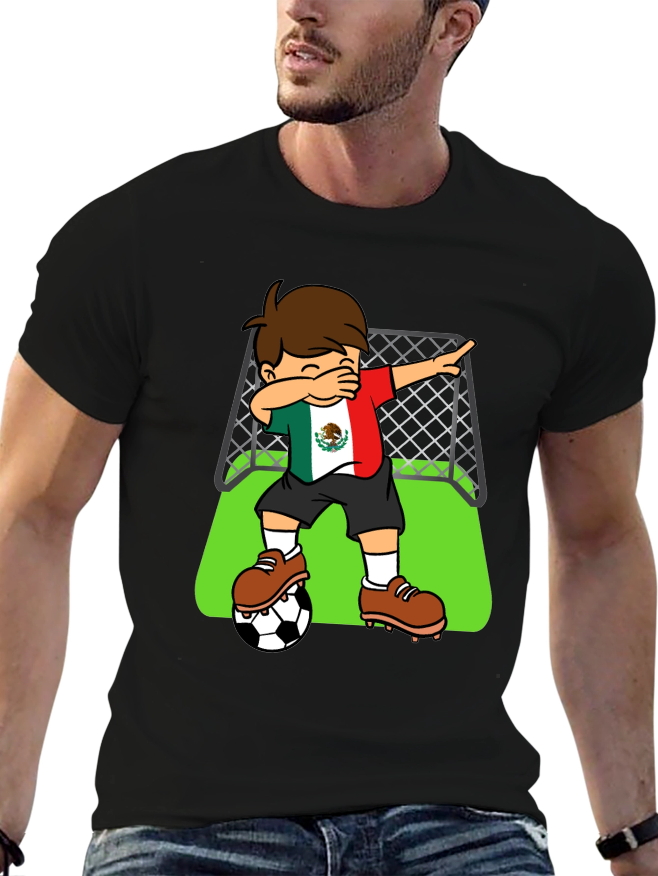 Mexican Soccer Dab T-Shirt