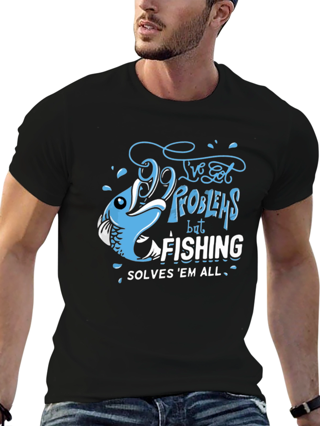 Fishing Solves All T-Shirt