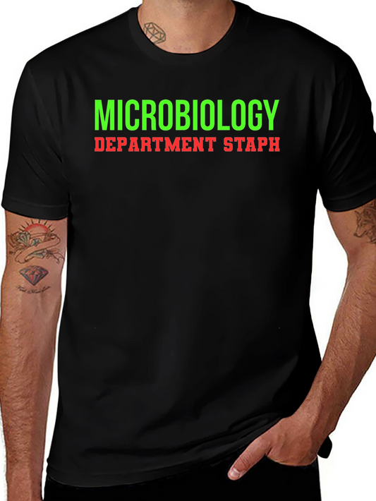 Microbiology Department Staff T-Shirt