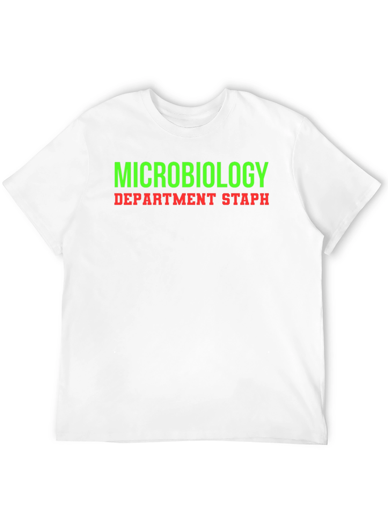 Microbiology Department Staff T-Shirt