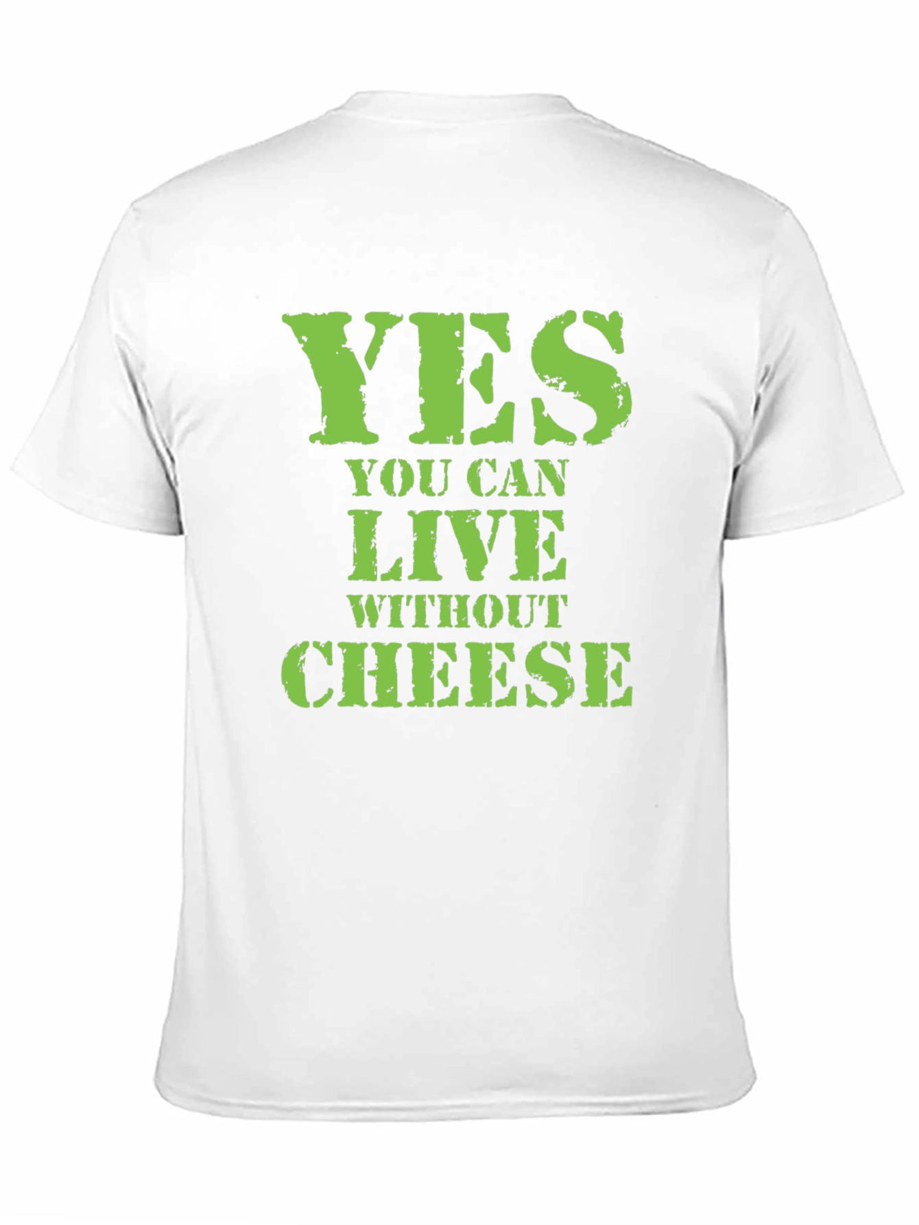 Funny Cheese Lover T-Shirt - Vegan Lifestyle